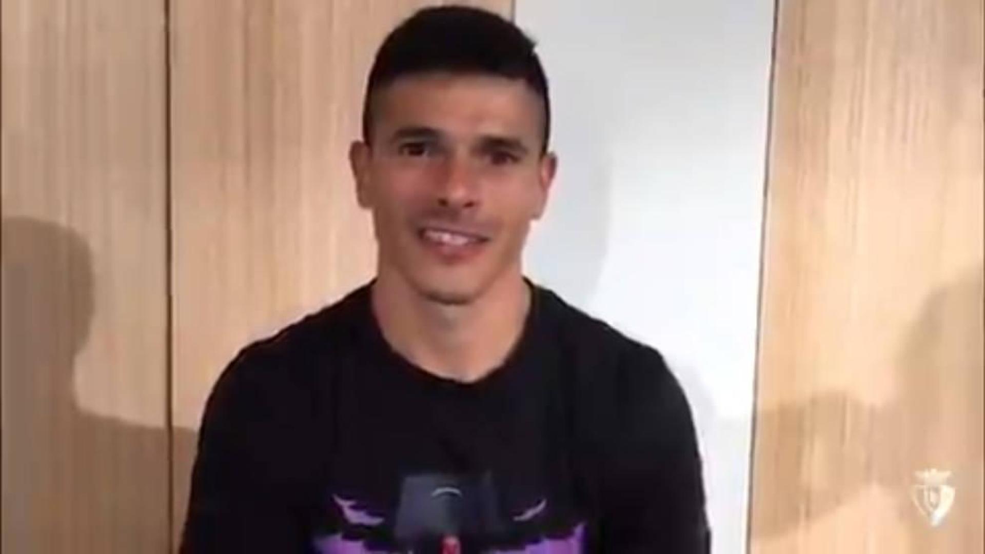 Roncaglia, nuevo fichaje de Osasuna, manda un mensaje a la afición