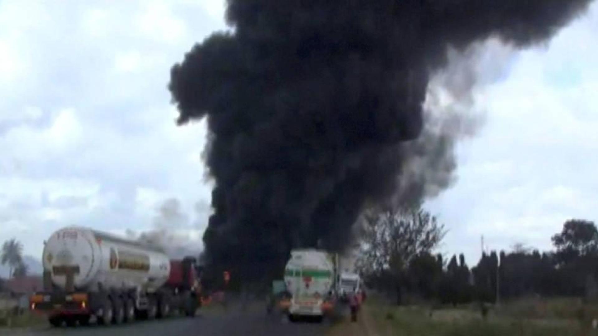 Al menos 60 muertos al estallar un camión cisterna con petróleo en Tanzania