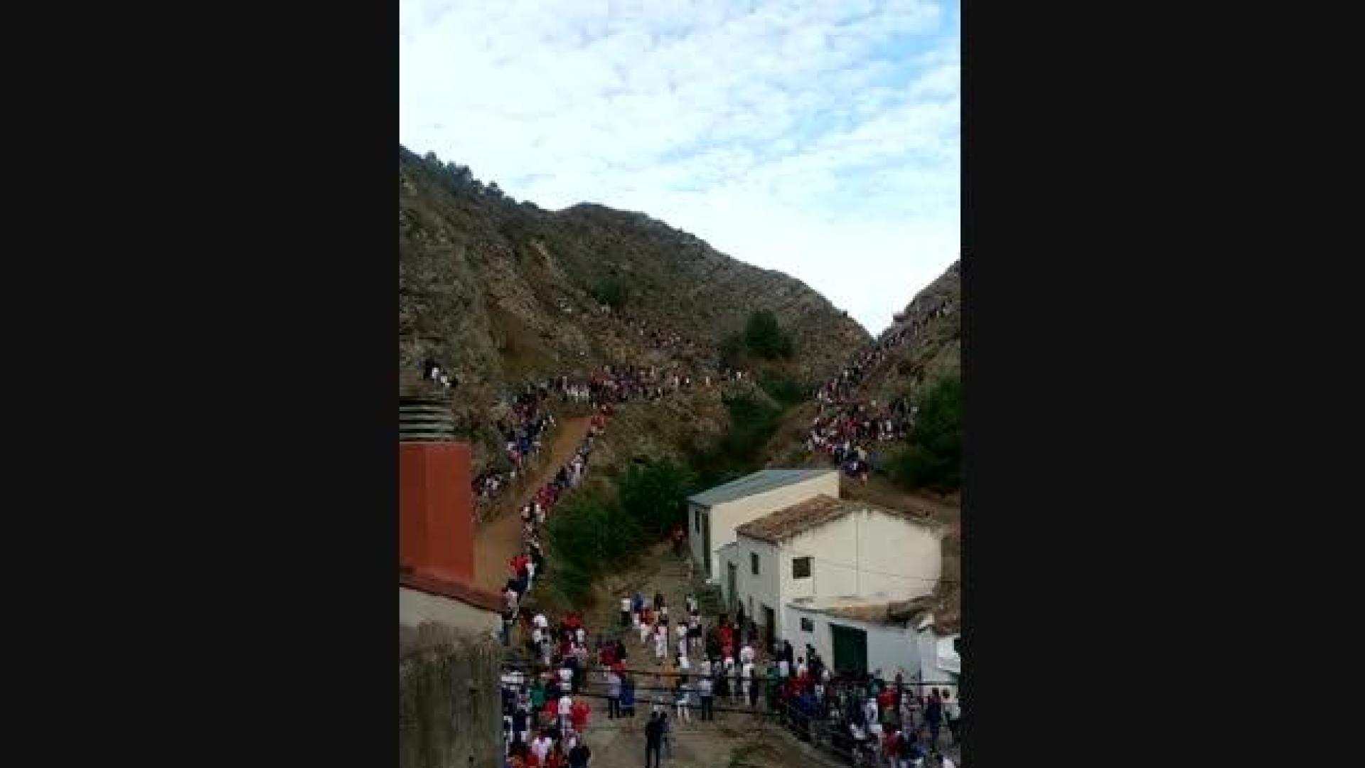Primer encierro de Falces de 2019