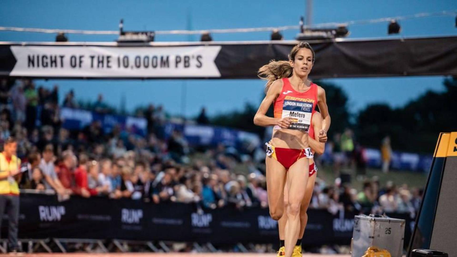 Maitane Melero, en la pasada Copa de Europa de 10.000m en Londres.
