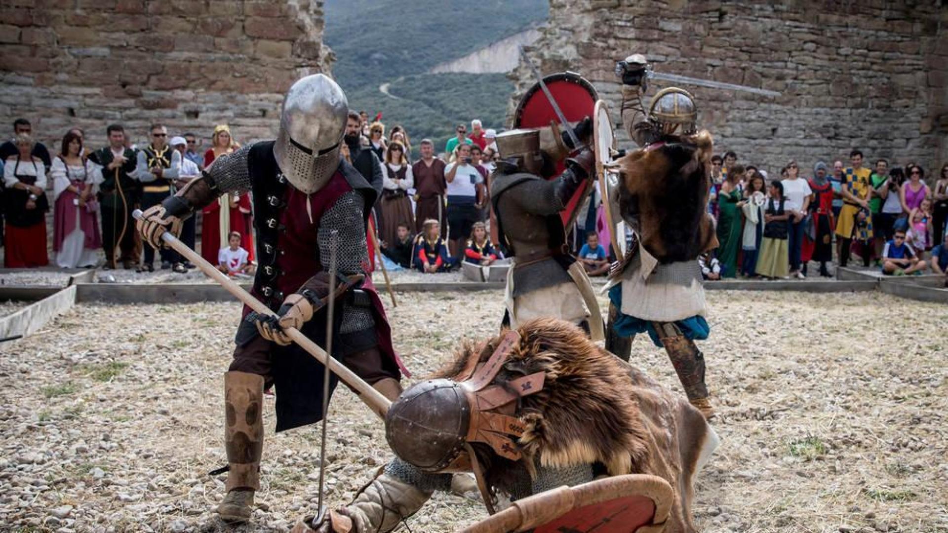 La IV fiesta medieval de Tiebas comienza el viernes