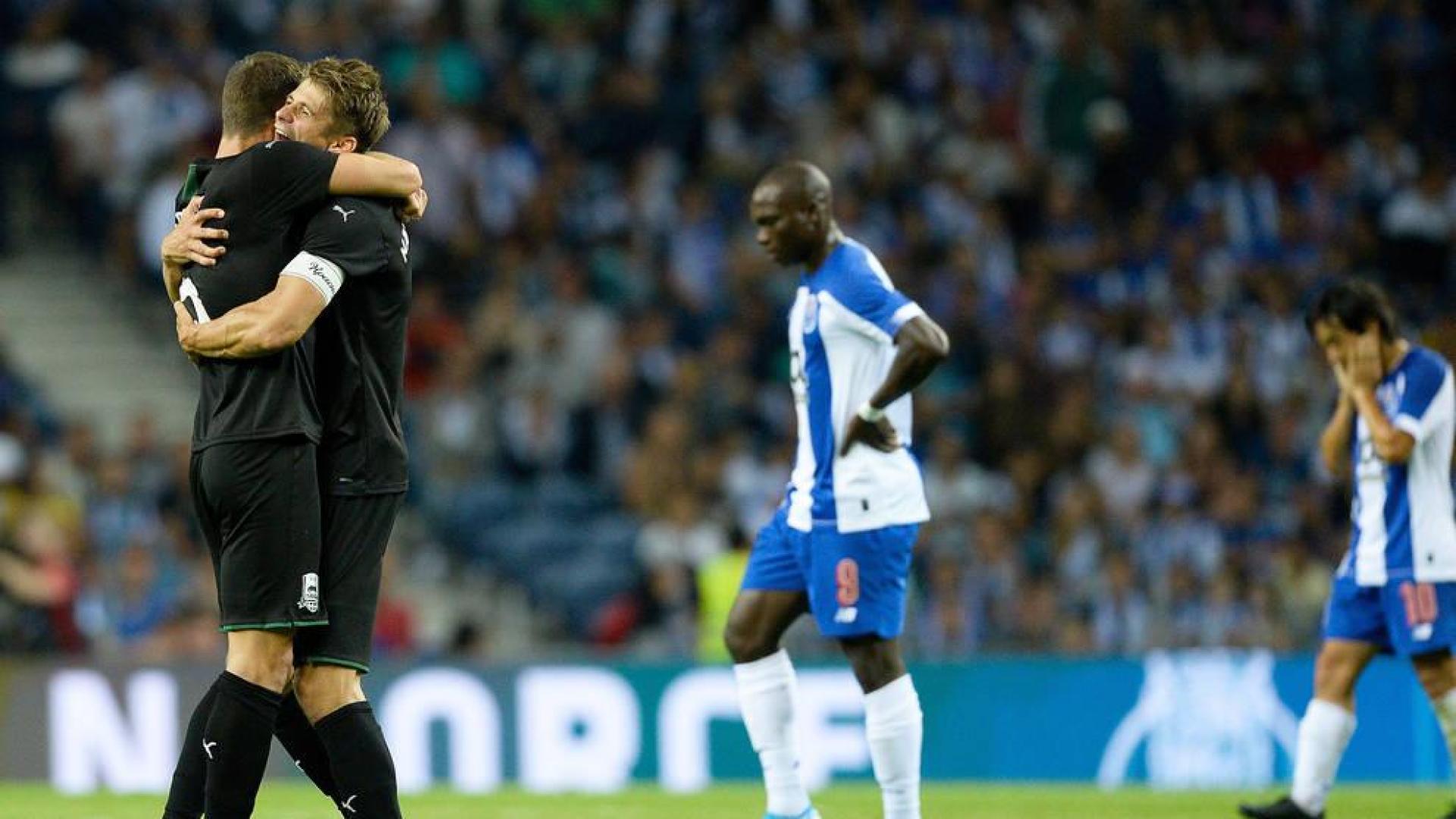 El Oporto se queda fuera de la Champions League