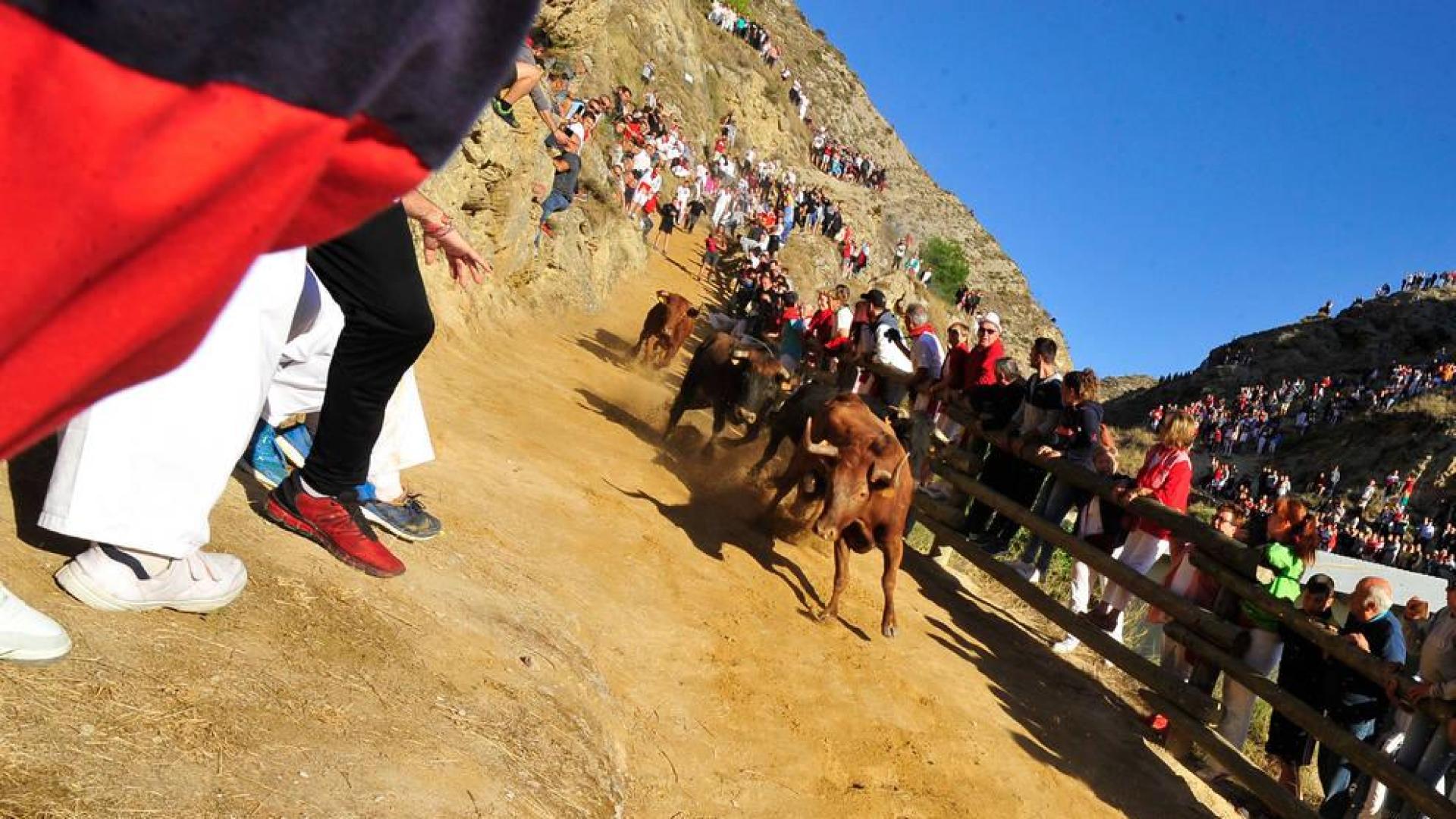 Un atendido en una carrera rápida y sin complicaciones, en el cuarto Pilón de Falces
