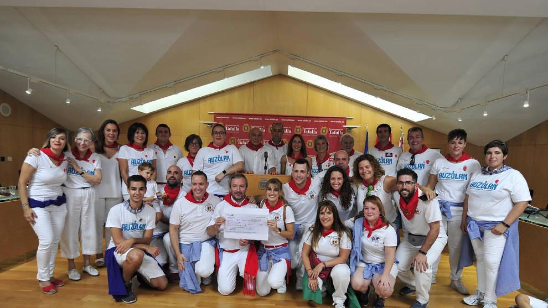 Tafalla homenajea a las peñas y a los premiados por el cartel