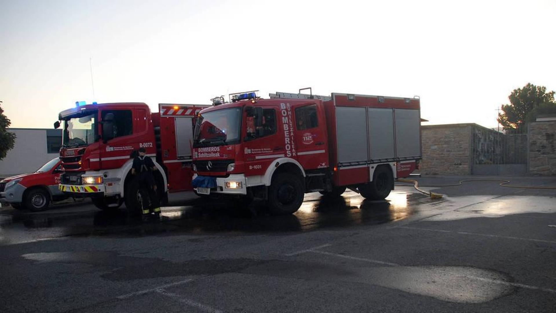 Sofocado un incendio cerca de un pinar en Cizur Menor