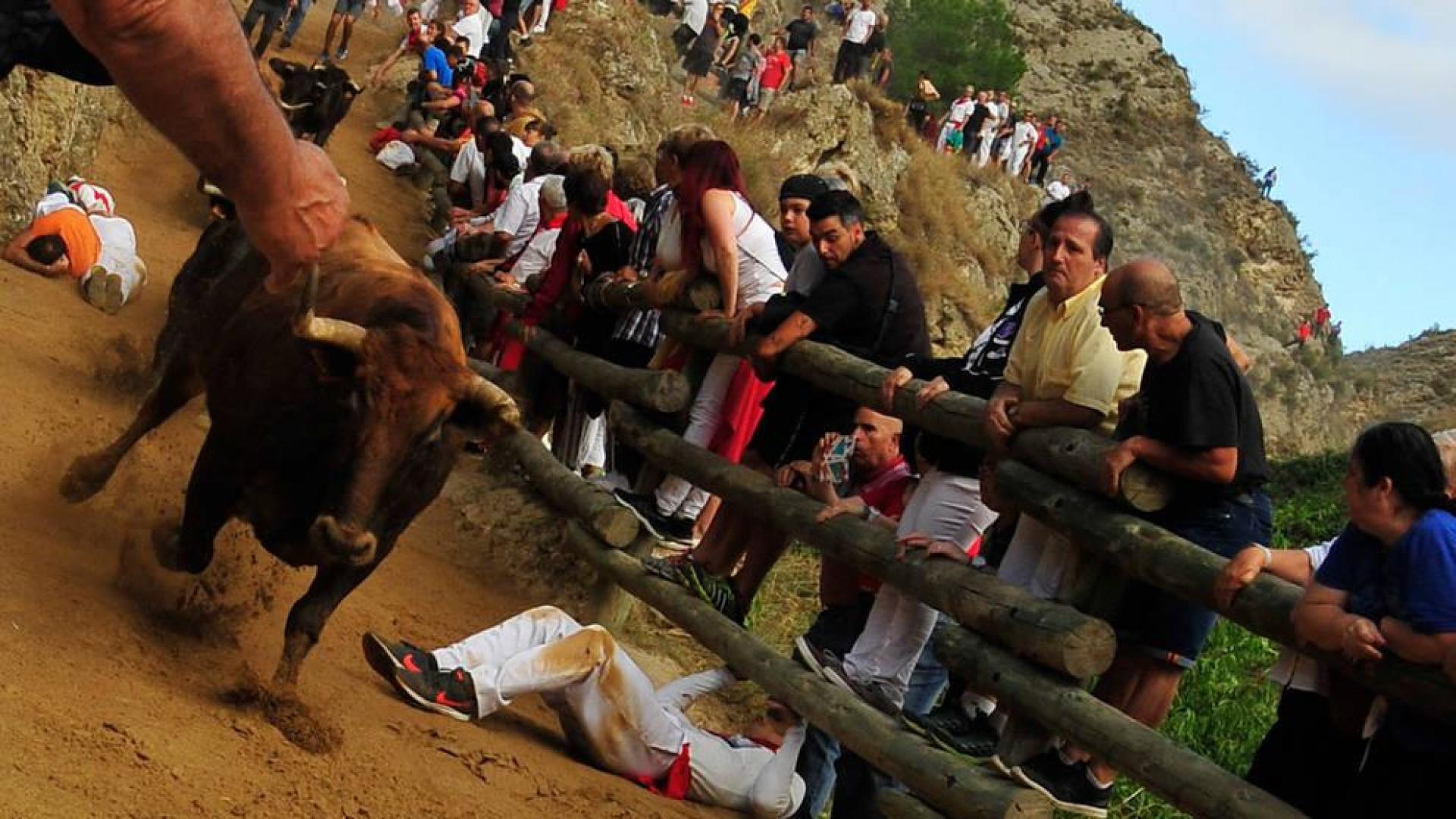 Siete heridos leves, en el Pilón de la festividad del 15 de agosto