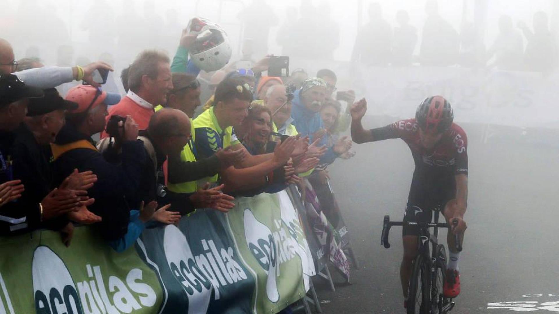 Óscar Rodríguez, segundo en la tercera etapa de la Vuelta a Burgos