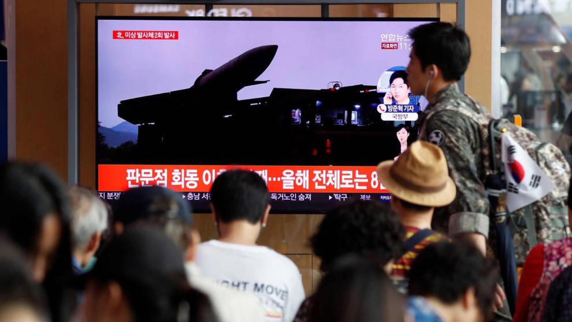 Corea del Norte realiza dos nuevos lanzamientos de proyectiles