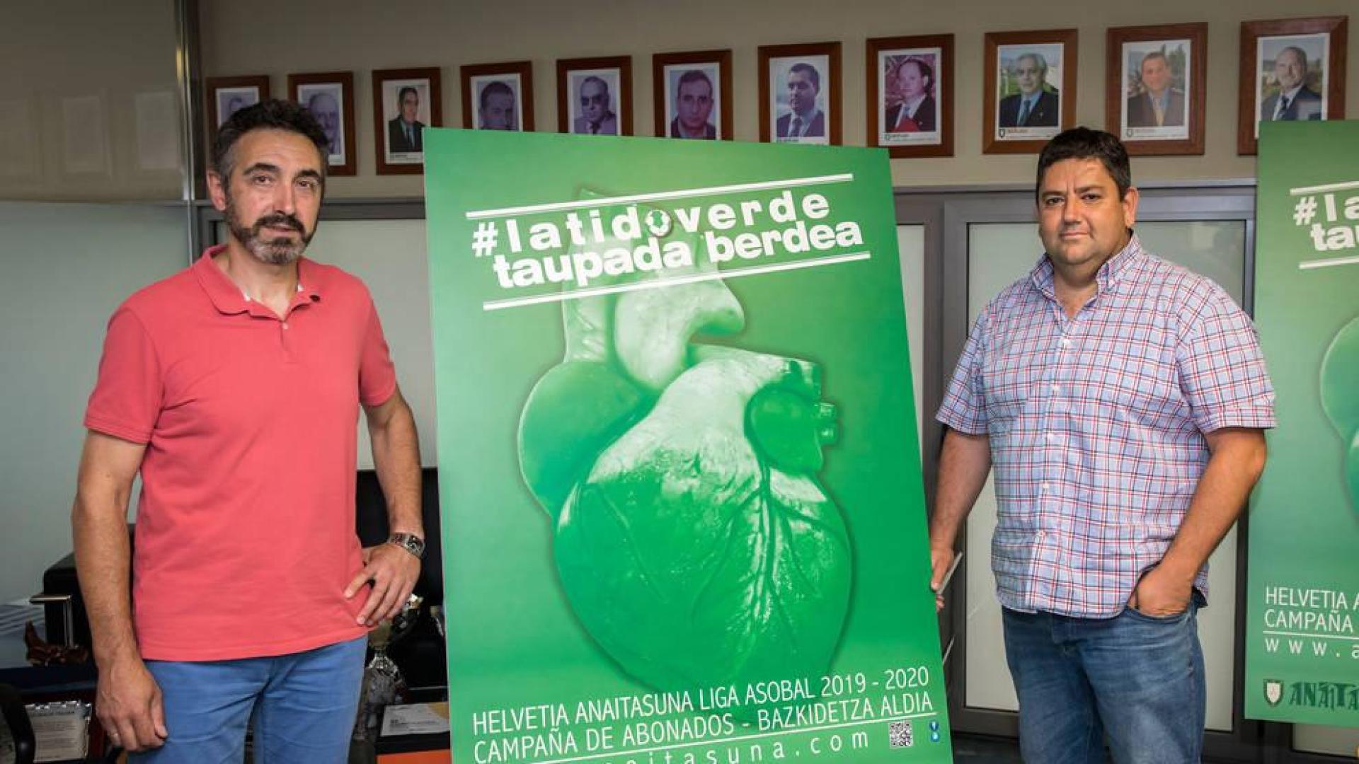 'Latido verde' en Anaitasuna, nueva campaña de abonados en Helvetia