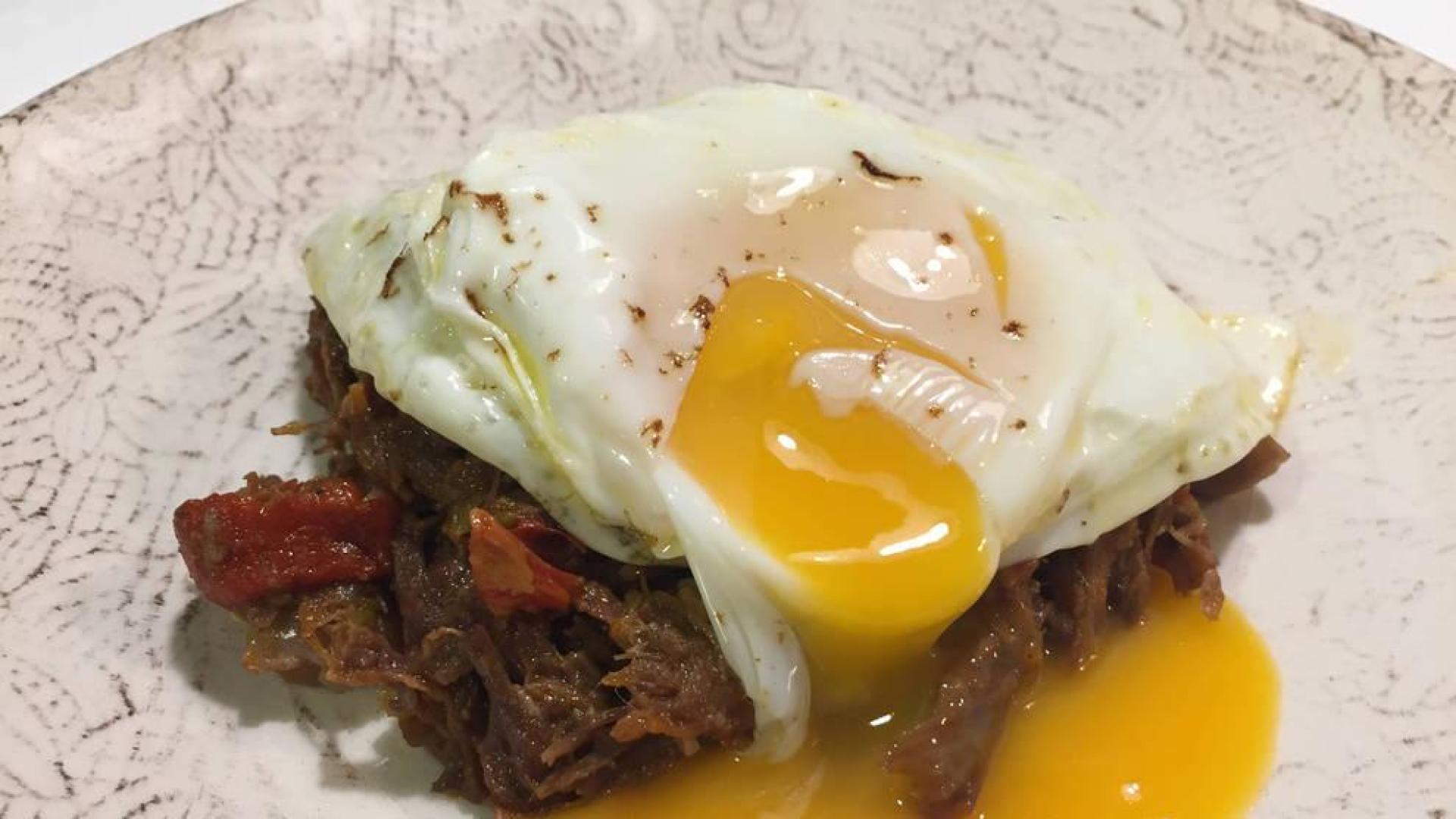 Receta de verano: carne de cocido y huevo