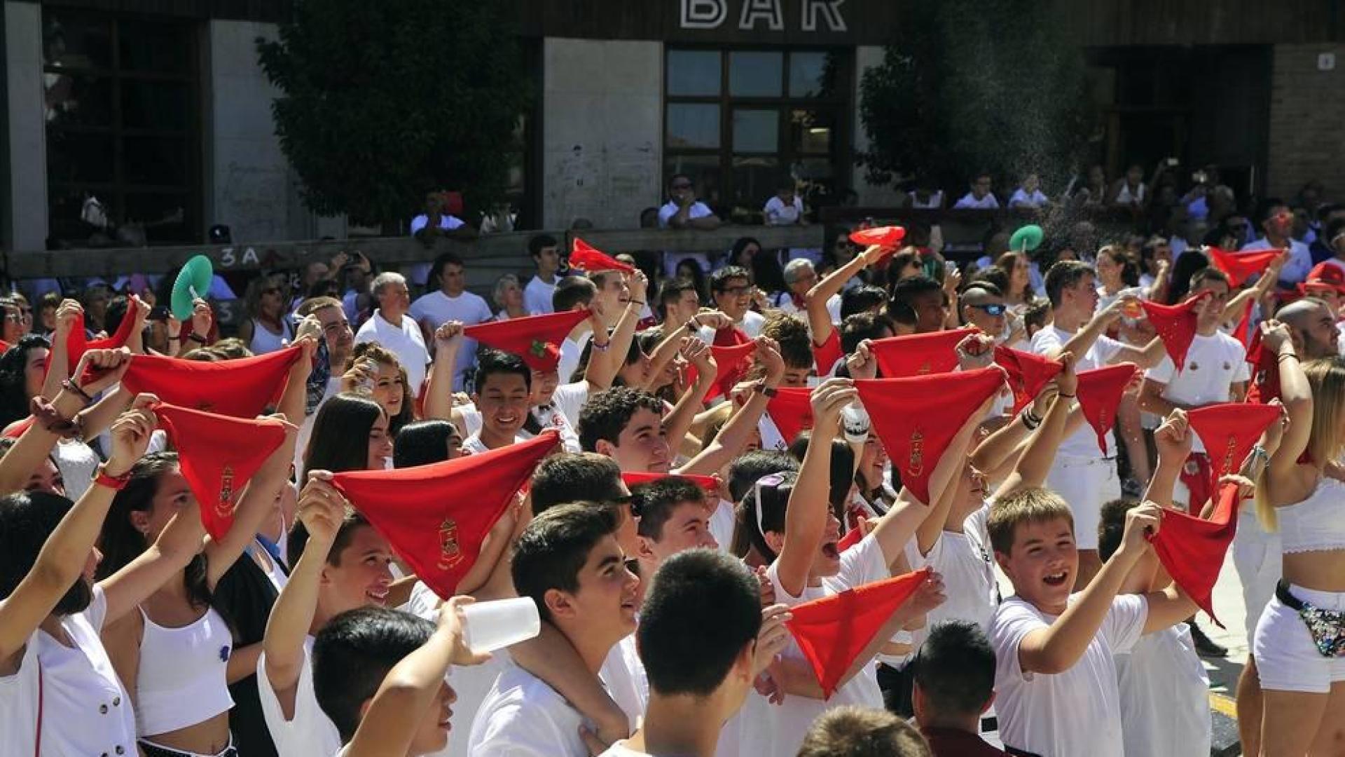 Todas las fotos del cohete de fiestas de Miranda de Arga 2019 en el Diario de Navarra