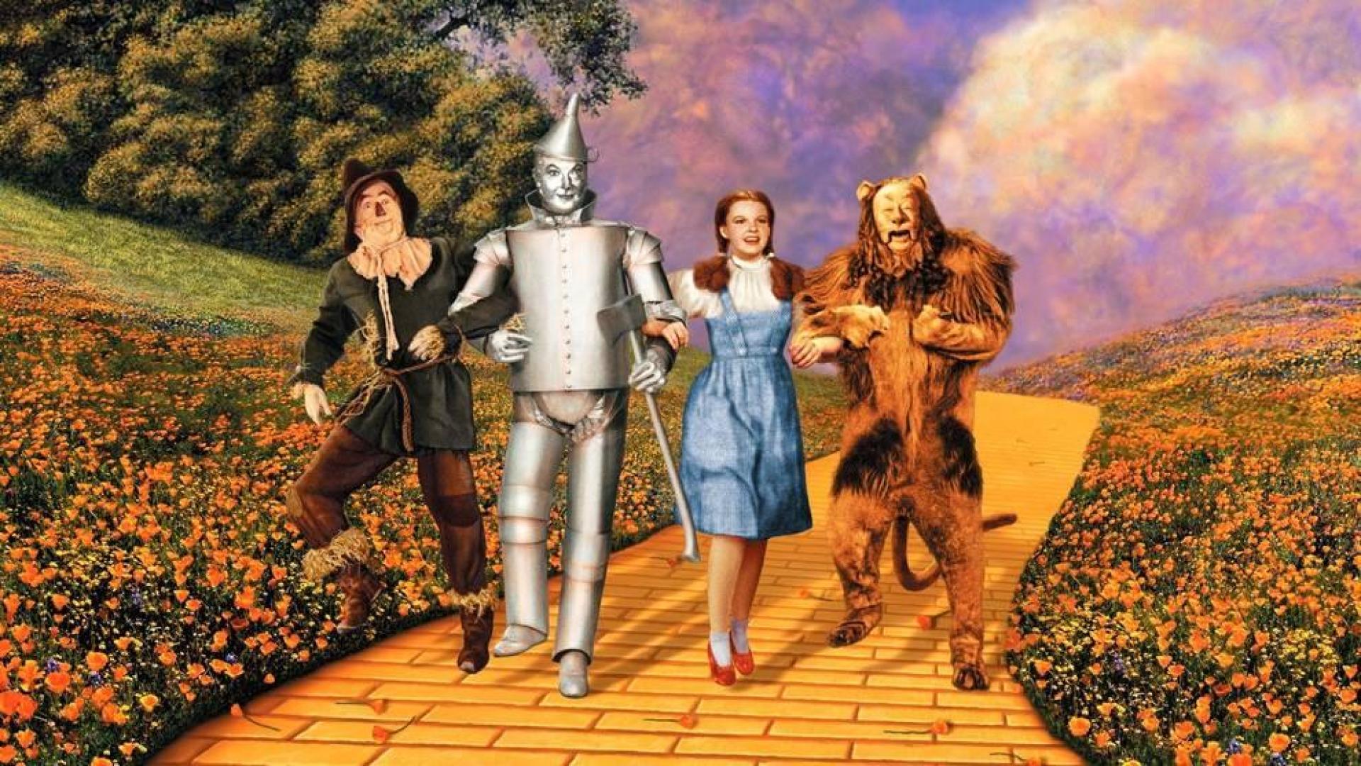 Judy garland en 'El Mago de Oz'.