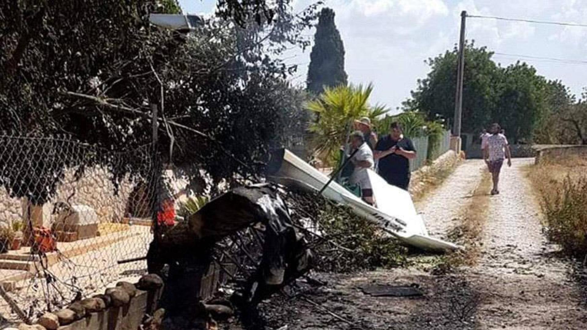 Cinco muertos tras chocar en el aire un helicóptero y una avioneta en Mallorca
