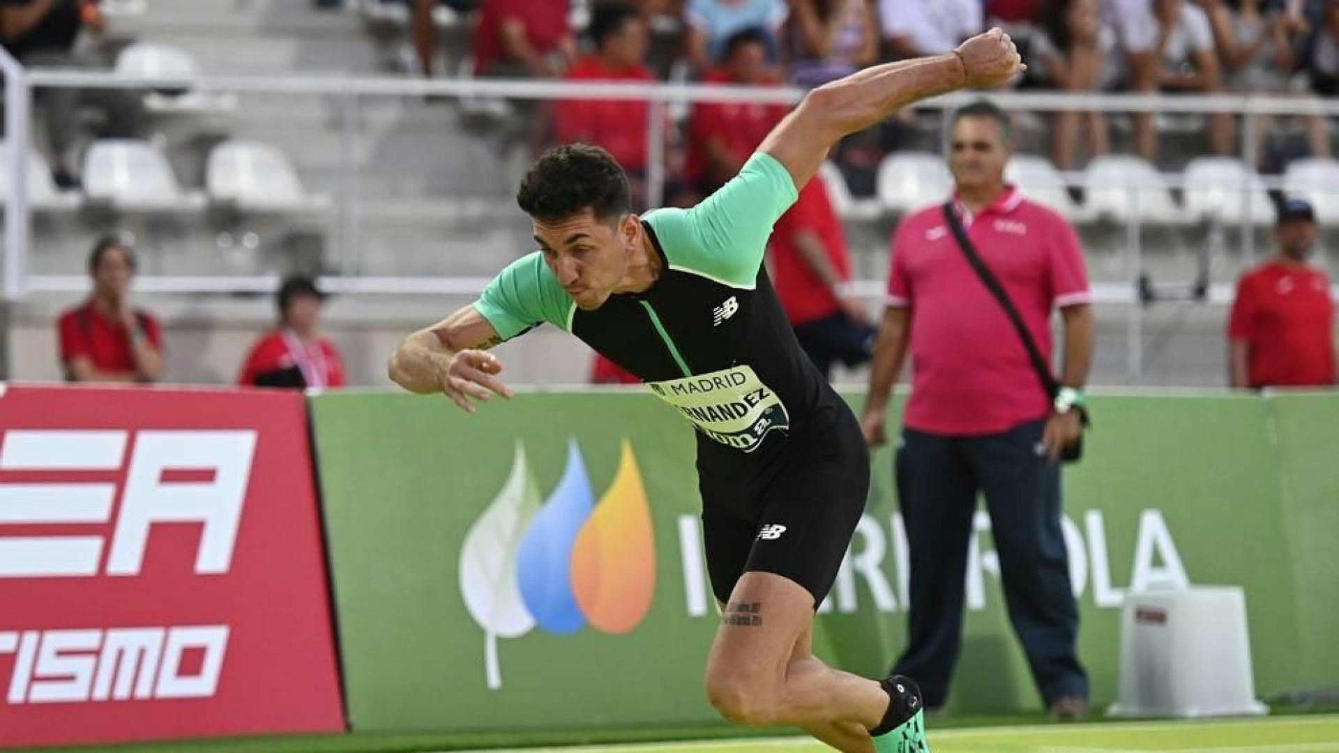 Sergio Fernández logra la mínima para el Mundial de Doha