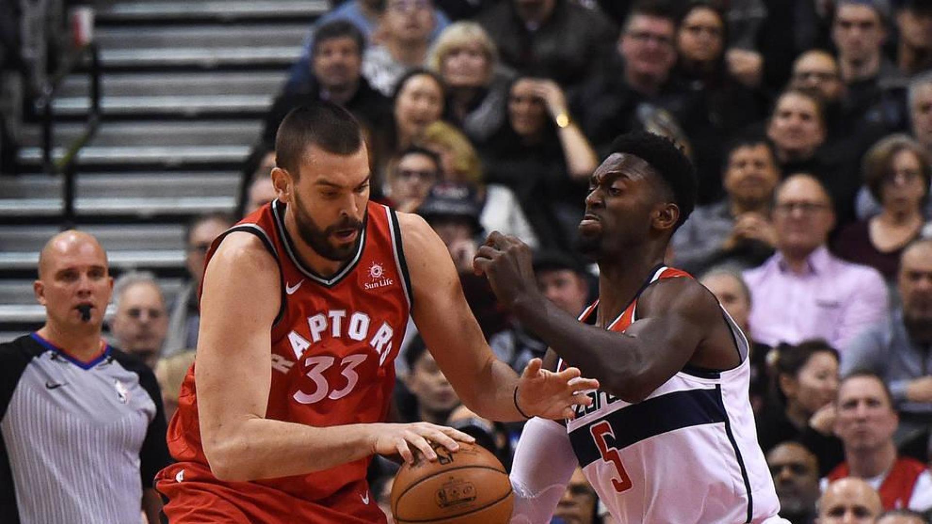Ibaka y Marc Gasol, combinación ganadora en los Raptors