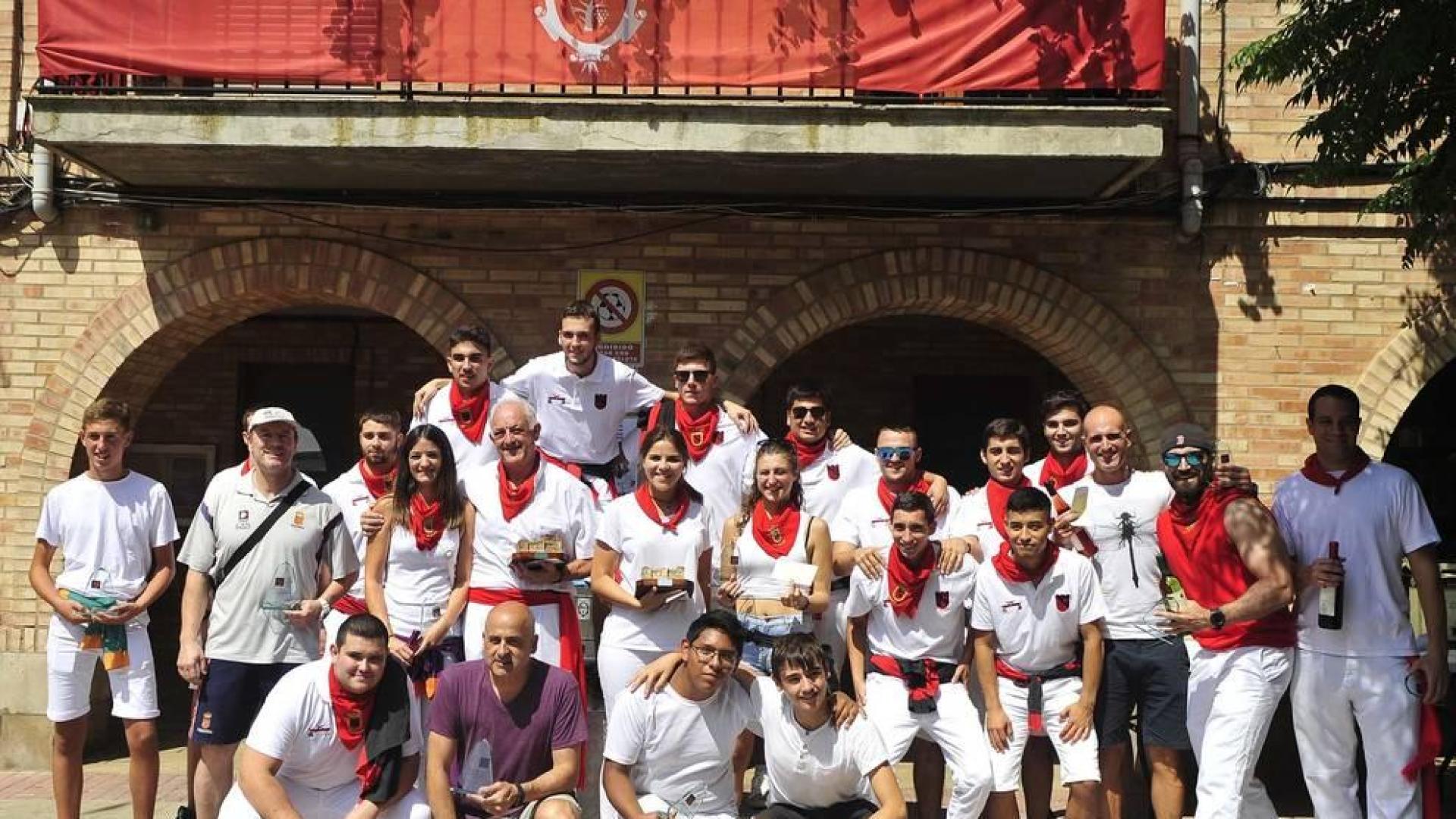 Galería de fotos del lanzamiento de 'rabiosa' de fiestas de Marcilla 2019