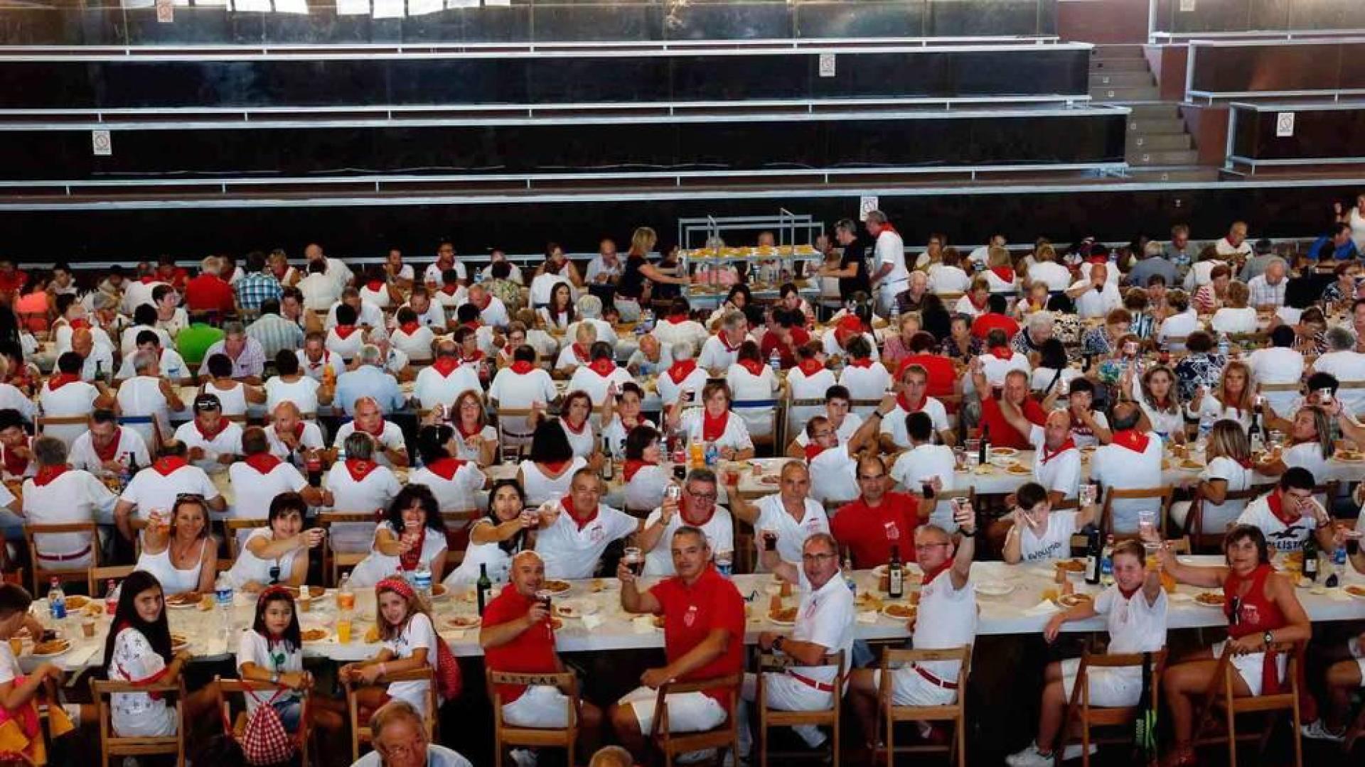 'Juego de Arroz' en las fiestas de Ribaforada