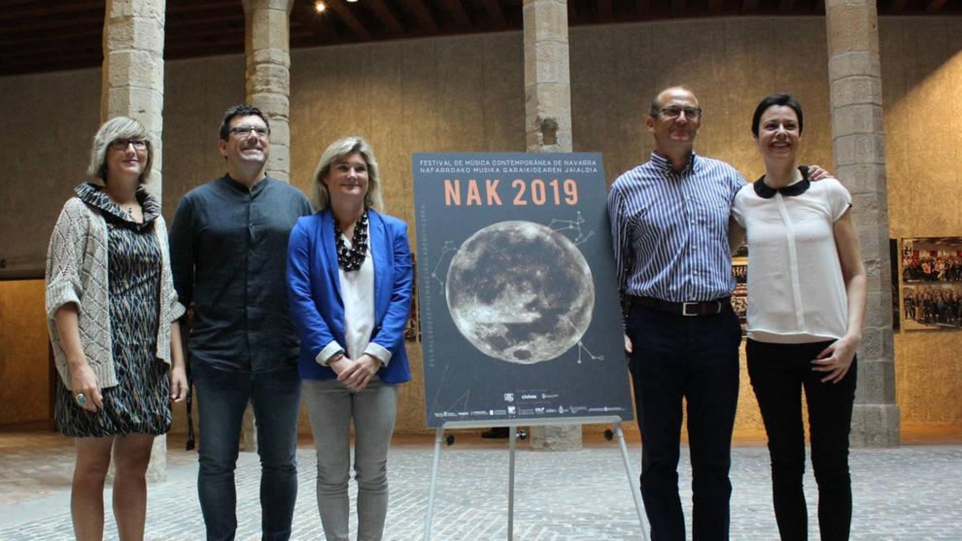Presentación del Festival de Música Contemporánea de Navarra 2019.