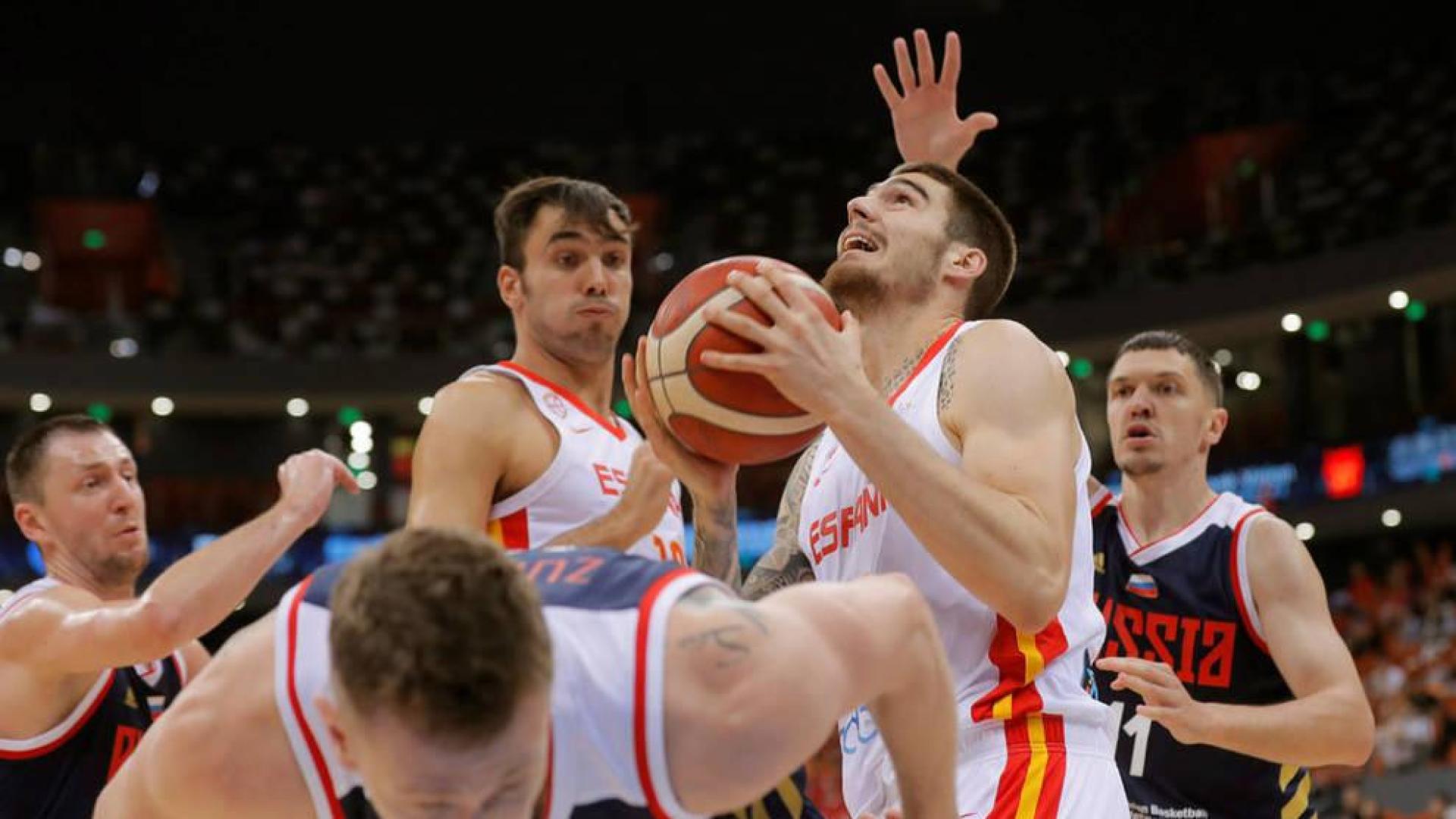 Una España desconcertada sin Gasol ni Rudy, vapuleada por Rusia (74-55)