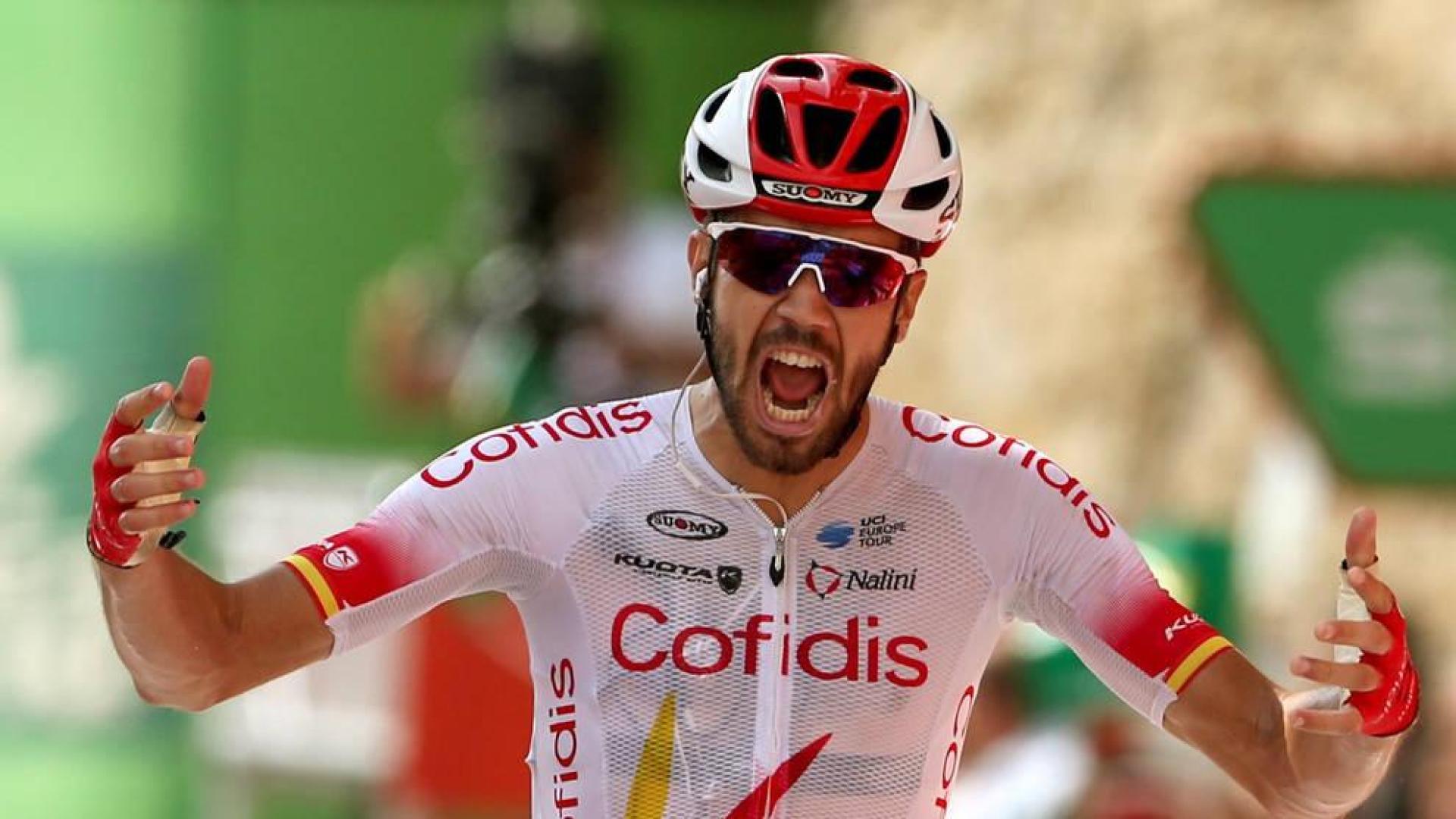 Jesús Herrada gana en Ares del Maestrat y el belga Teuns es el nuevo líder