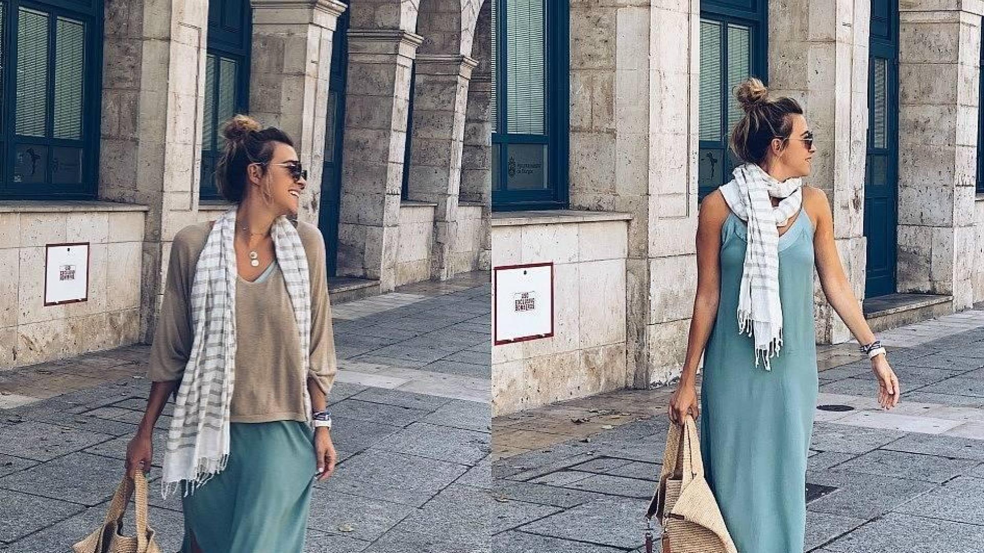 Tips para saber cómo combinar un vestido largo