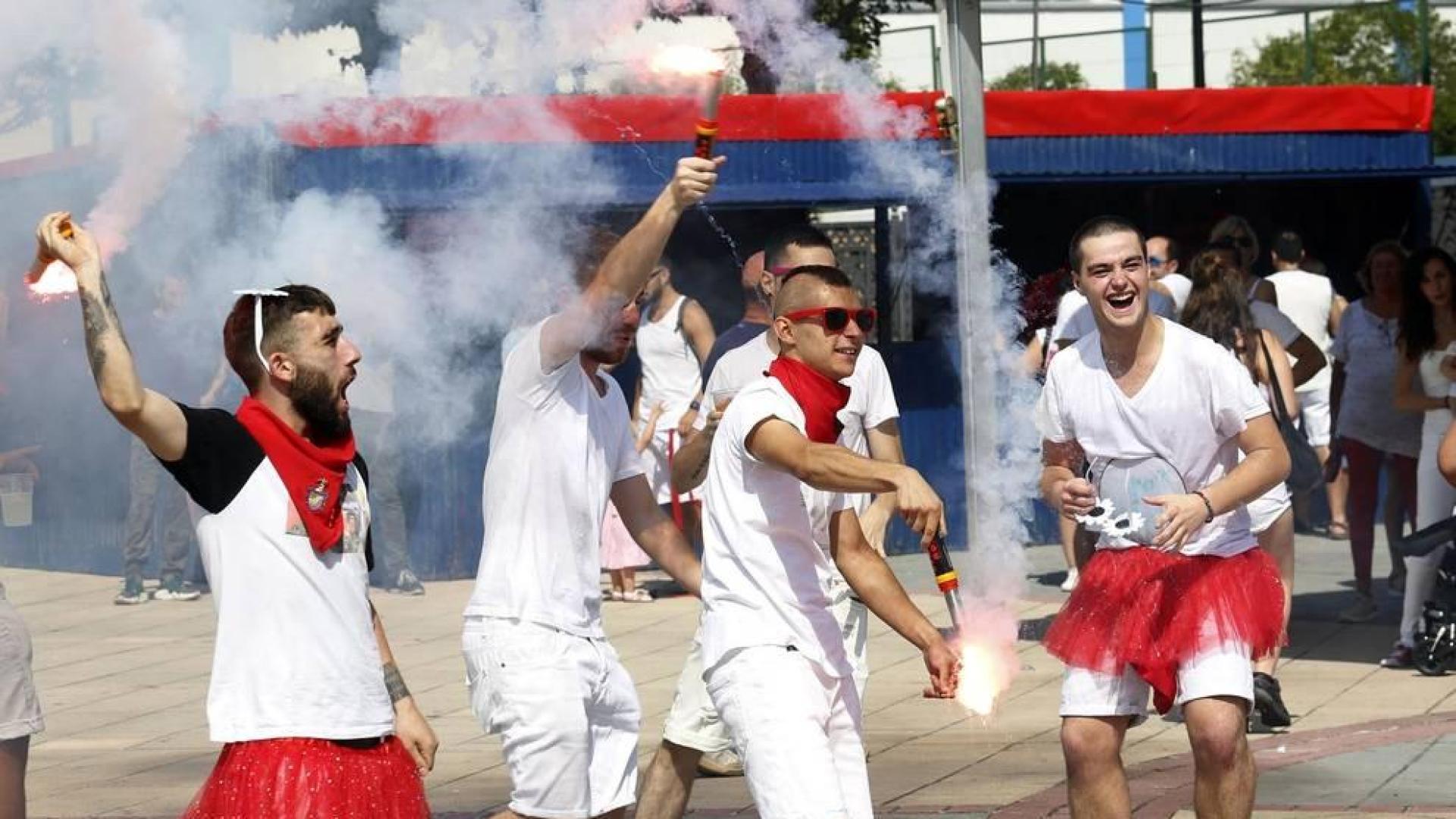 Galería de fotos del cohete de fiestas de Beriain 2019