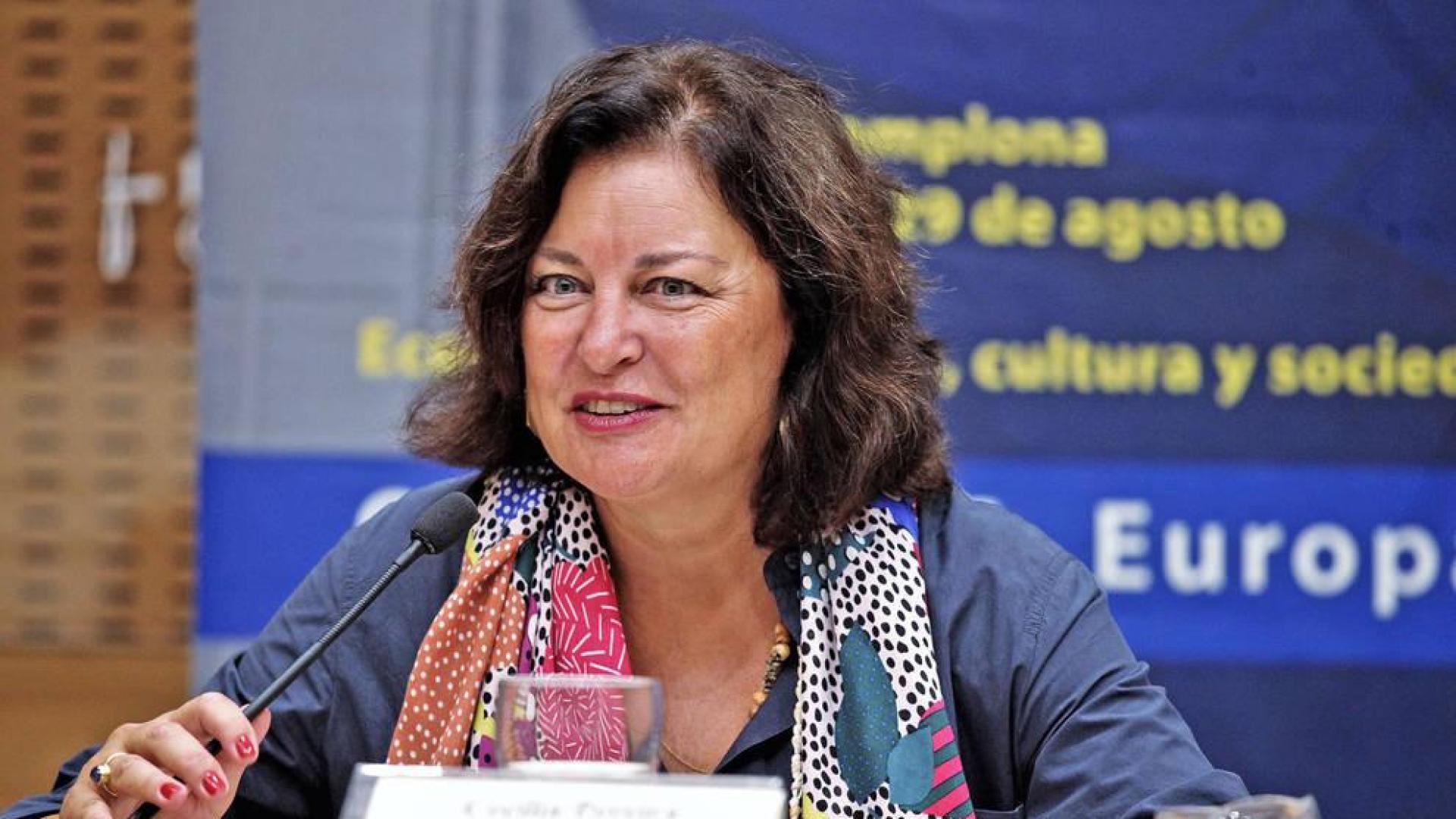 La comisaria del Xacobeo 2021 Cecilia Pereira.