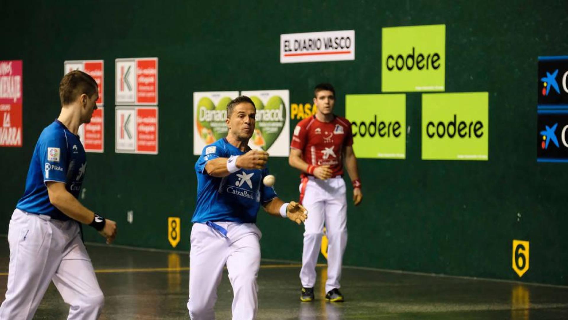 El goizuetarra disputa su segunda final del verano en el Atano III.