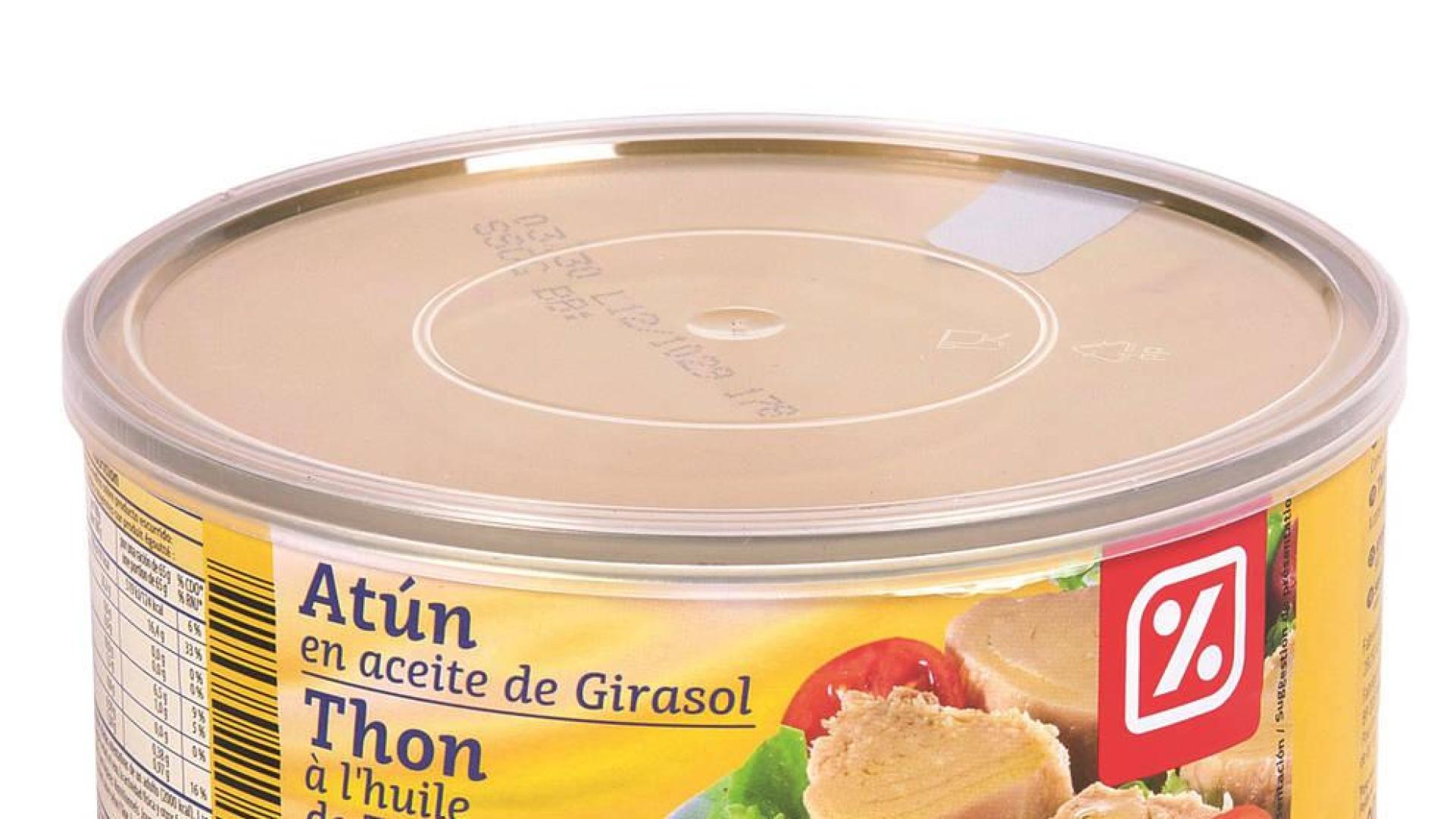 Lata de atún de Dia afectada por la presencia de la toxina botulínica