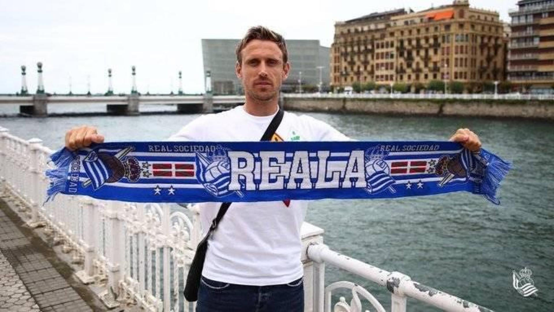 Nacho Monreal, ya en San Sebastián