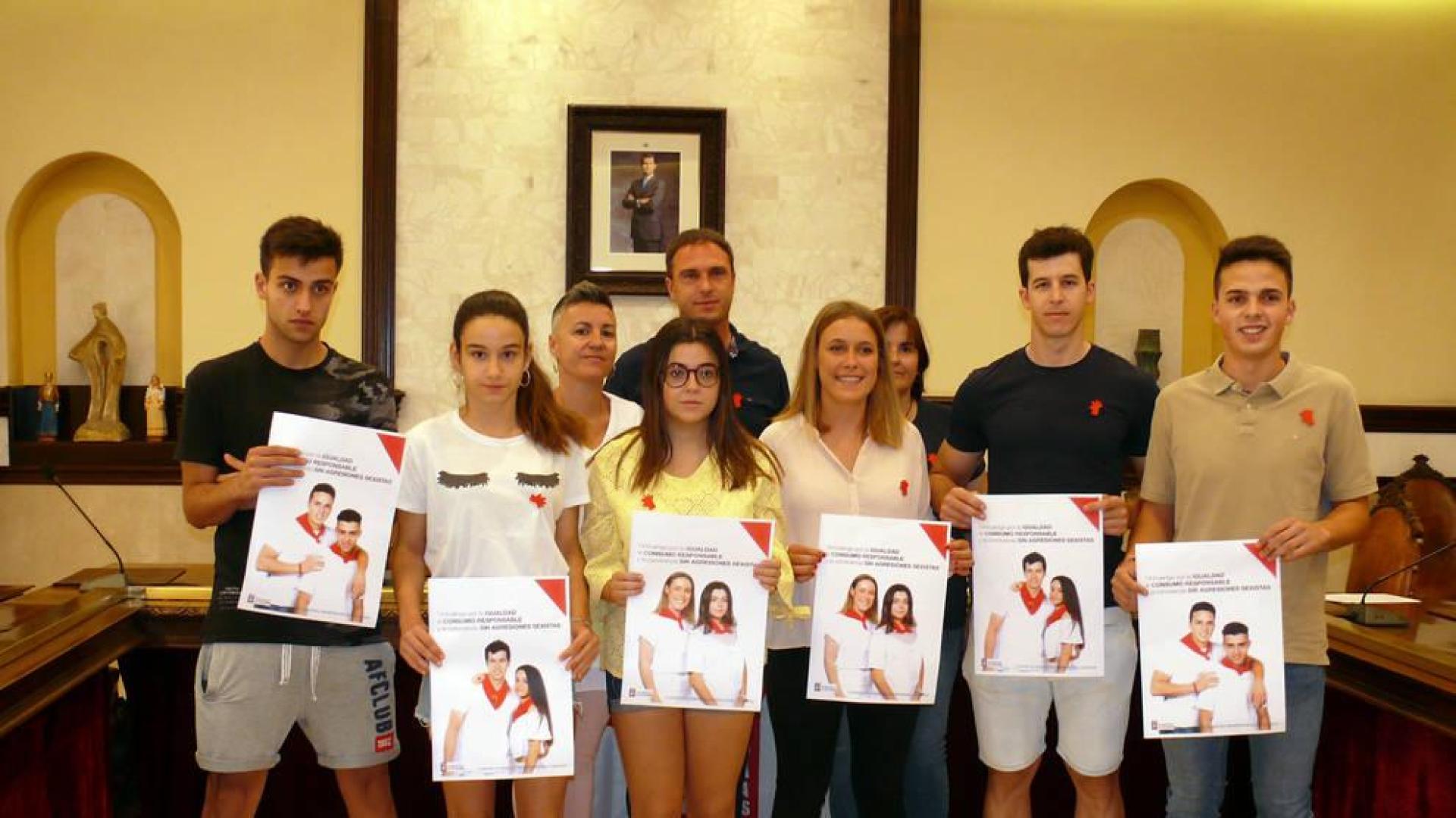 Campaña en Cintruénigo por unas fiestas en igualdad