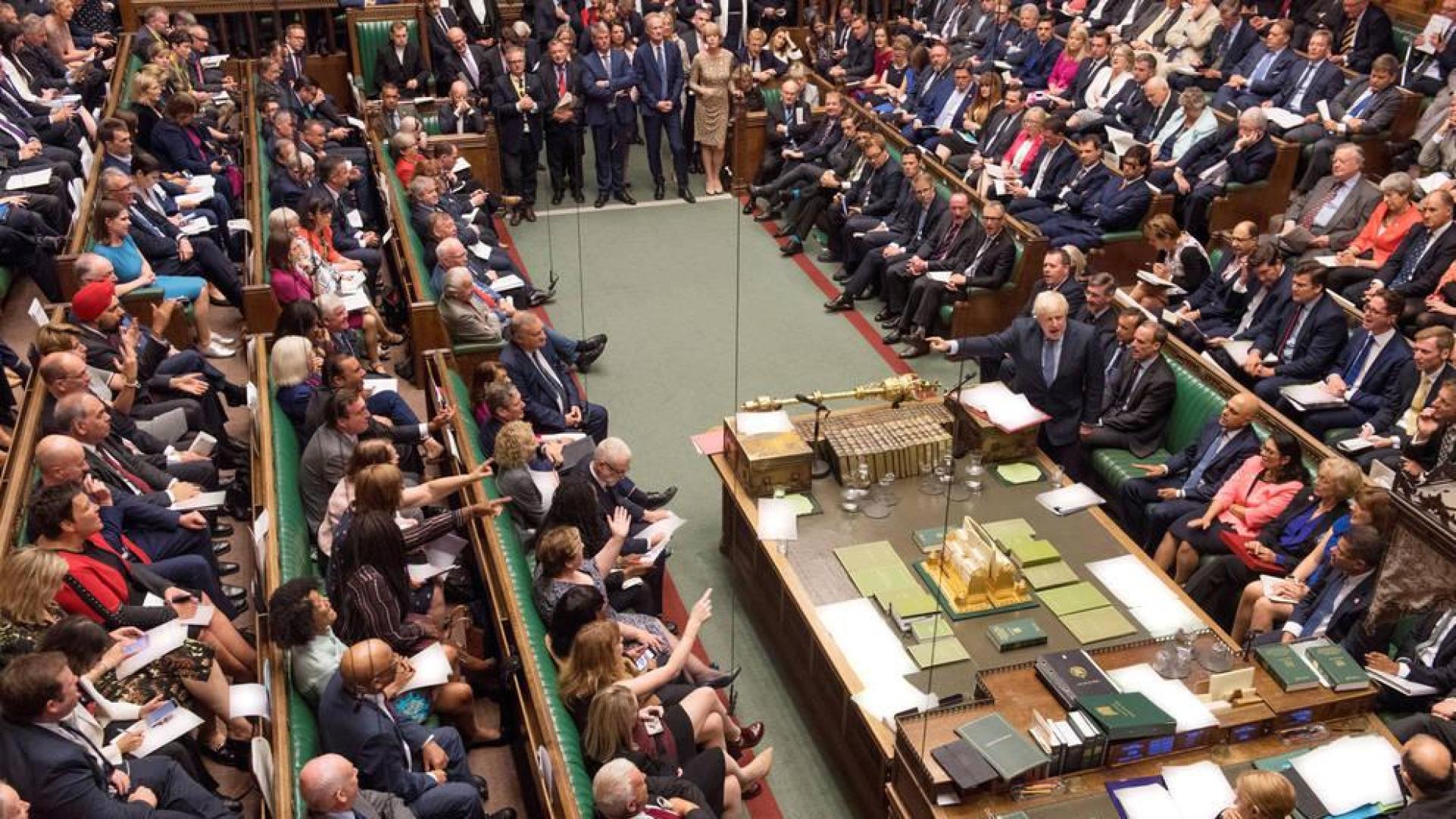 Debate en la Cámara de los Comunes sobre la ley que obliga al Gobierno de Boris Johnson a evitar una salida sin acuerdo de la UE