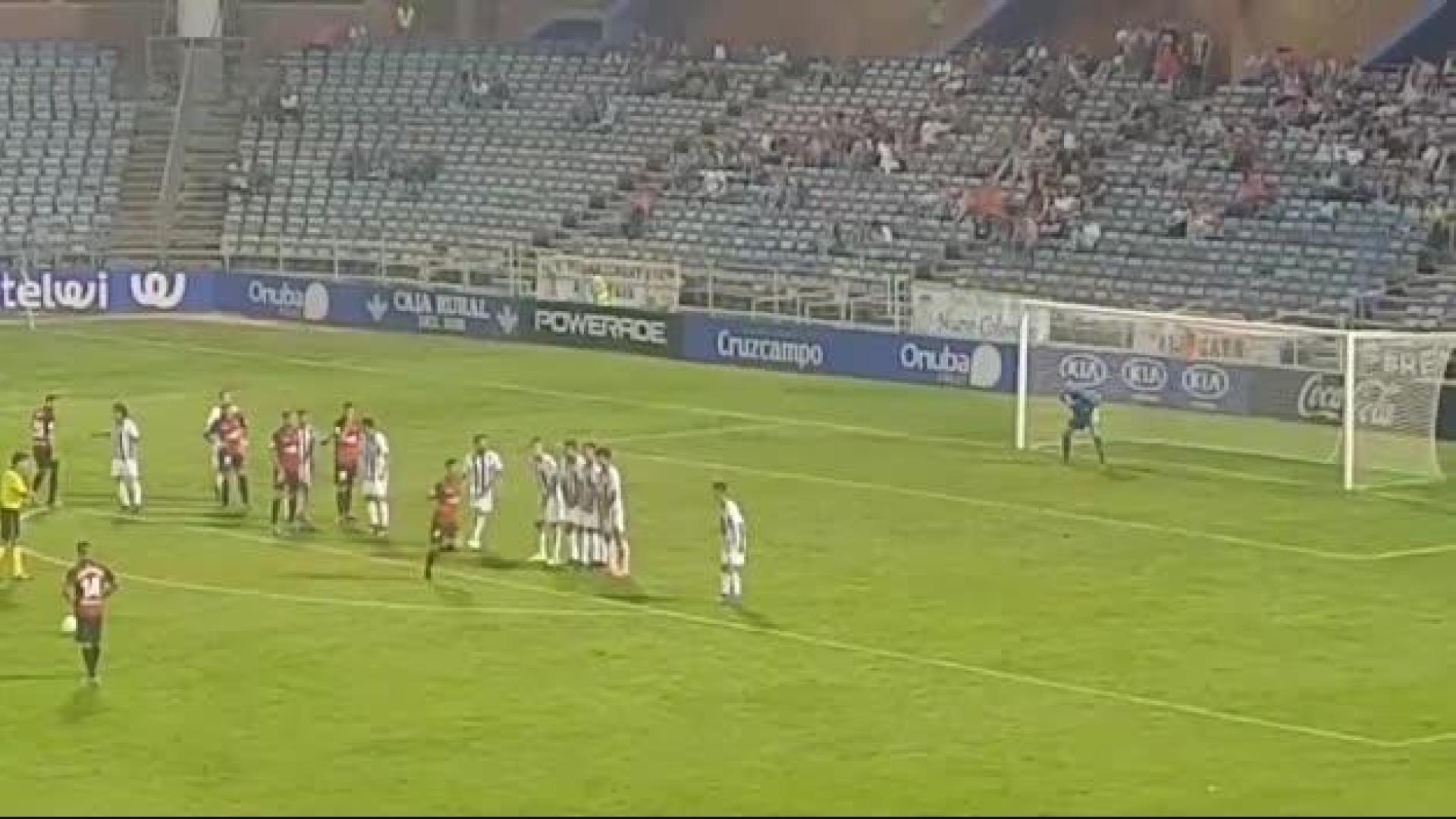 Vídeo del golazo de Adrián López ante el Recreativo de Huelva