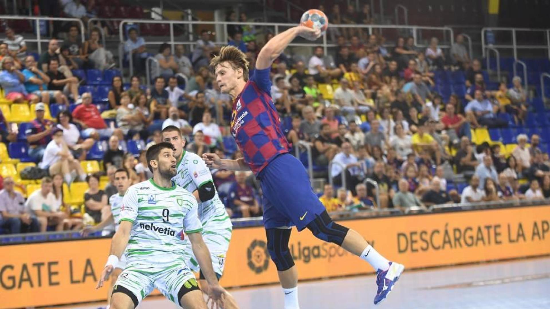 Un Barça más rodado no da opción al Helvetia Anaitasuna en su estreno