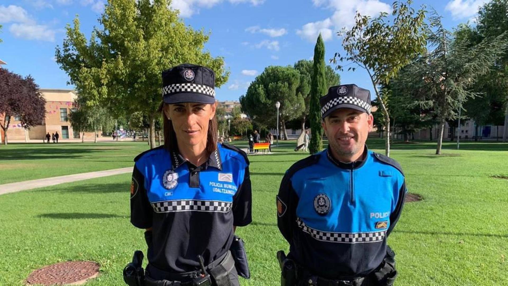 Sandra Irazabal, primera jefa de la Policía de Zizur Mayor