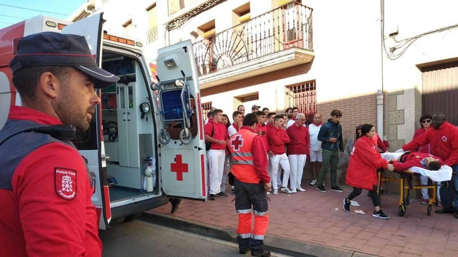 Corneado un joven de 19 años en las fiestas de Milagro