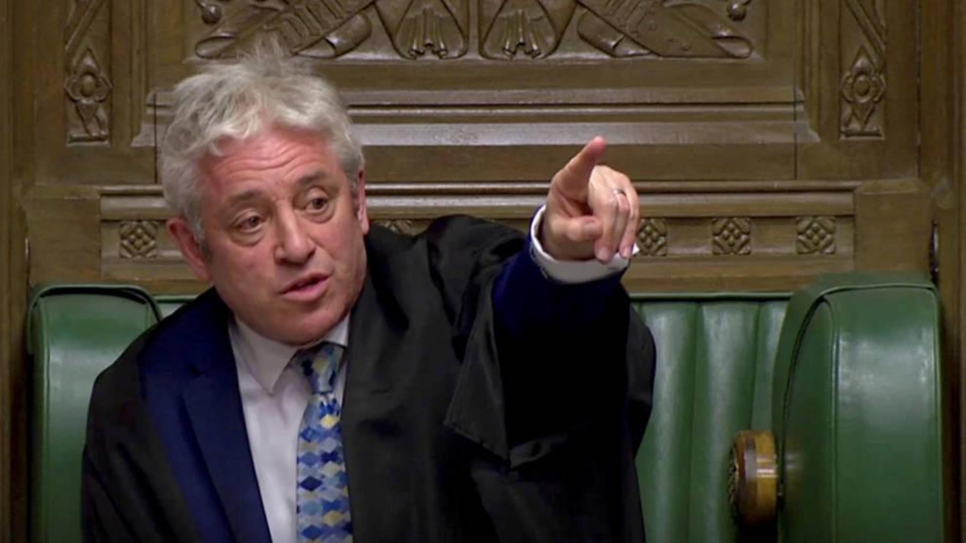 John Bercow, presidente de la Cámara de los Comunes, dimitirá el 31 de octubre