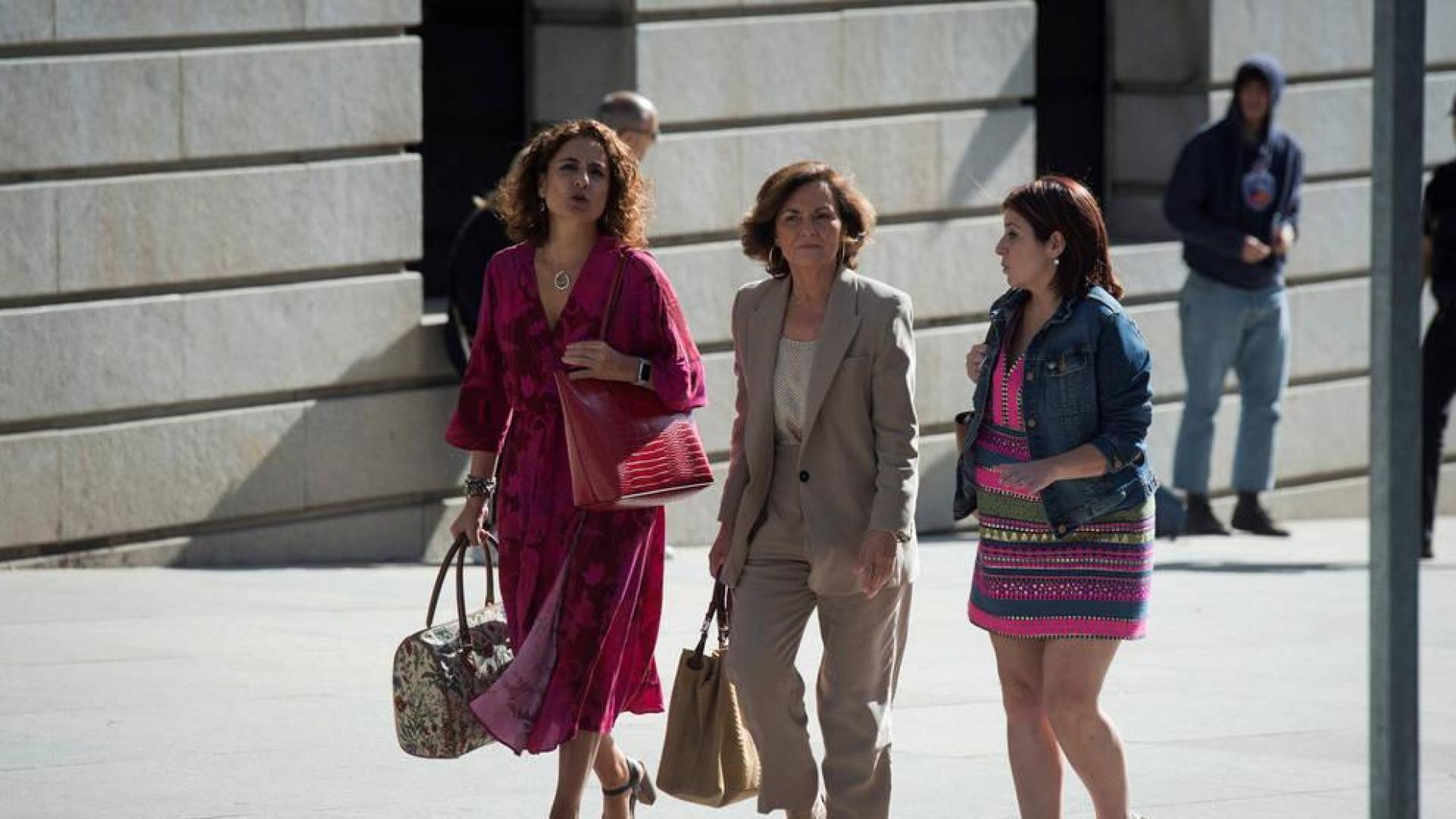 Los negociadores de PSOE y Unidas Podemos vuelven a reunirse en el Congreso