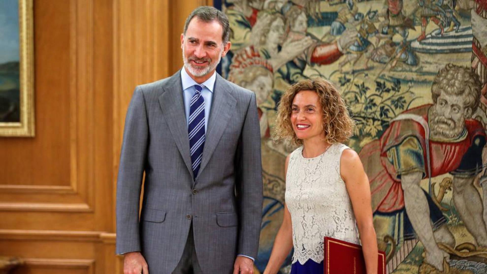 Batet acude a Zarzuela a comunicar al Rey la investidura fallida de Sánchez