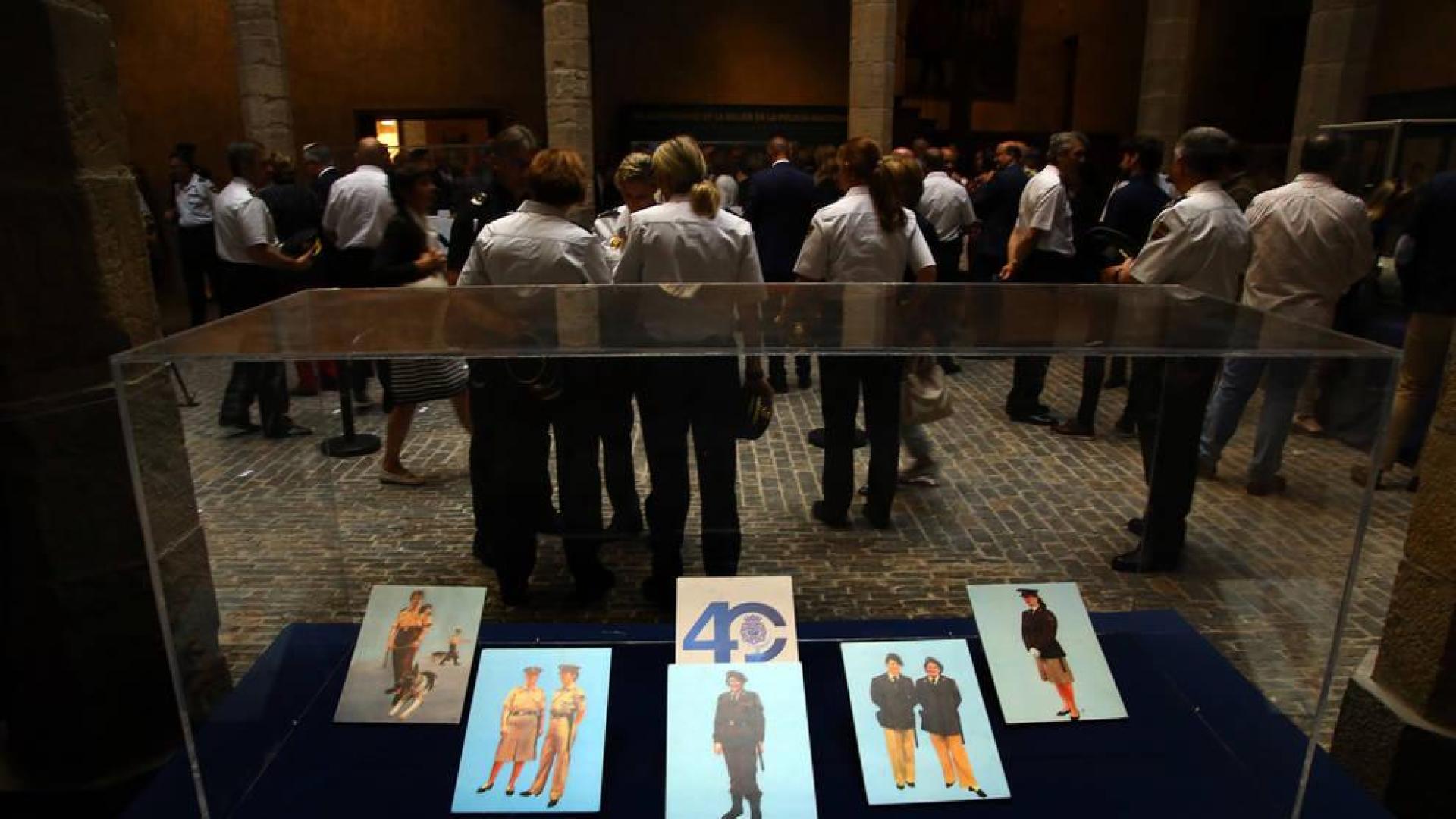 Imagen de la exposición '40º aniversario de la mujer en la Policía Nacional' en Condestable.