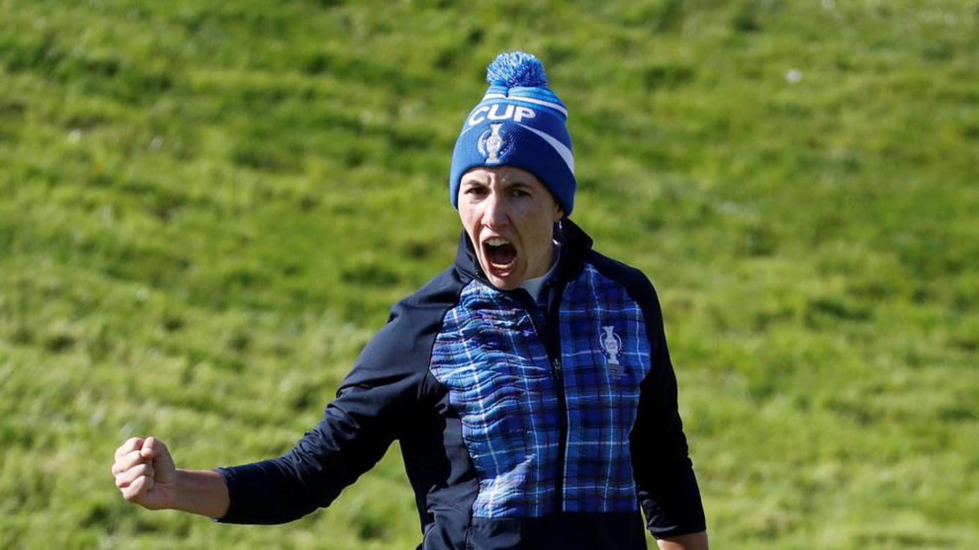 Europa toma la delantera en la Solheim Cup