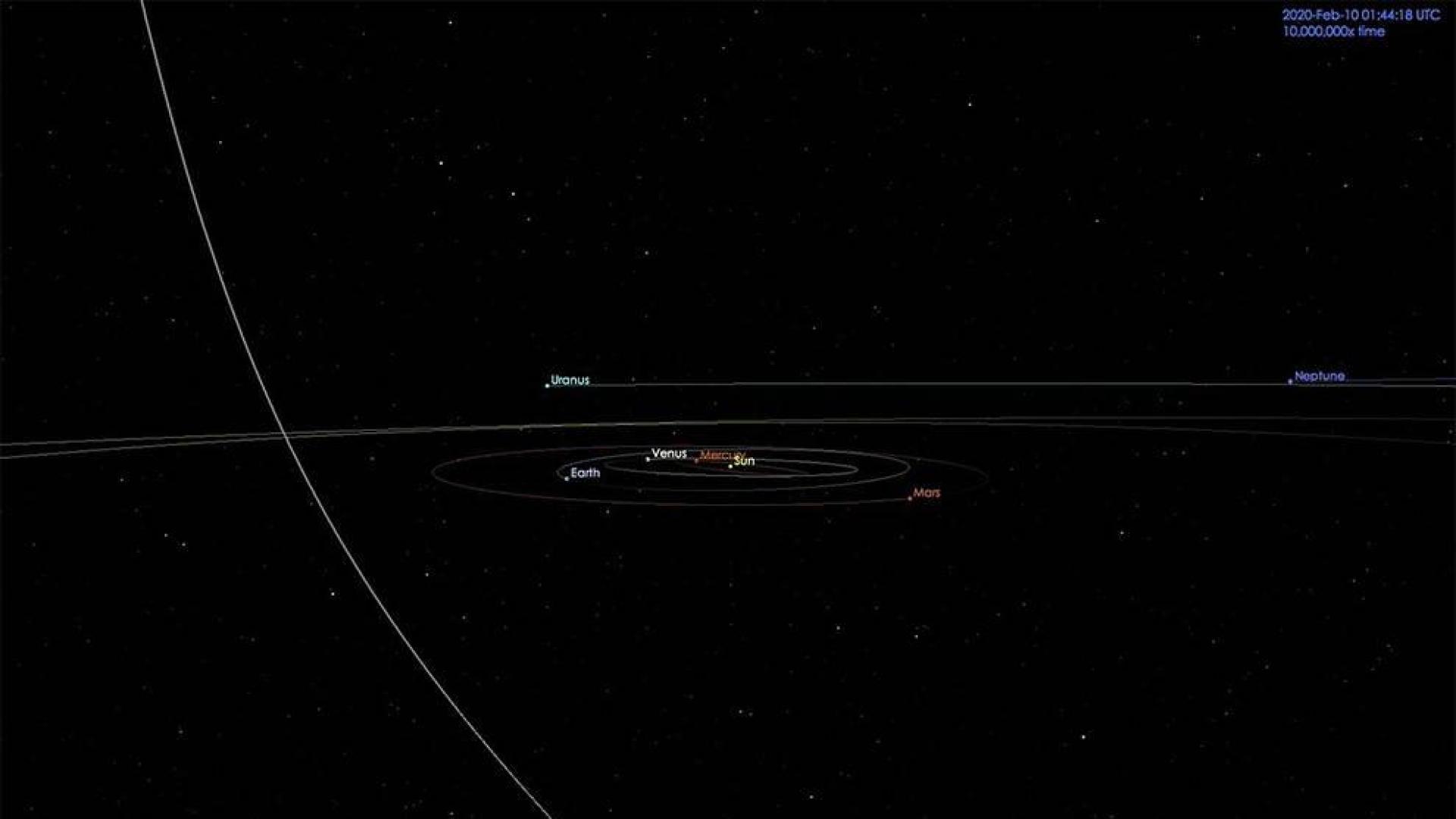 El Gran Telescopio Canarias 'caza' un espectro del primer cometa interestelar
