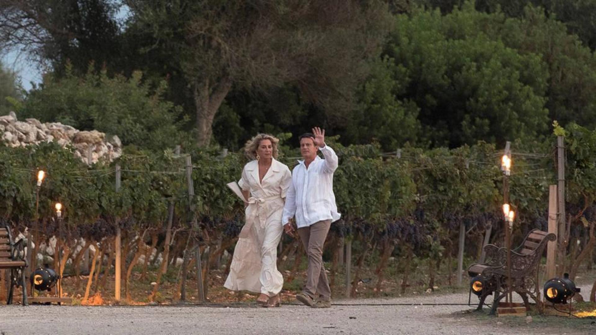 Manuel Valls y Susana Gallardo celebran su matrimonio en Menorca