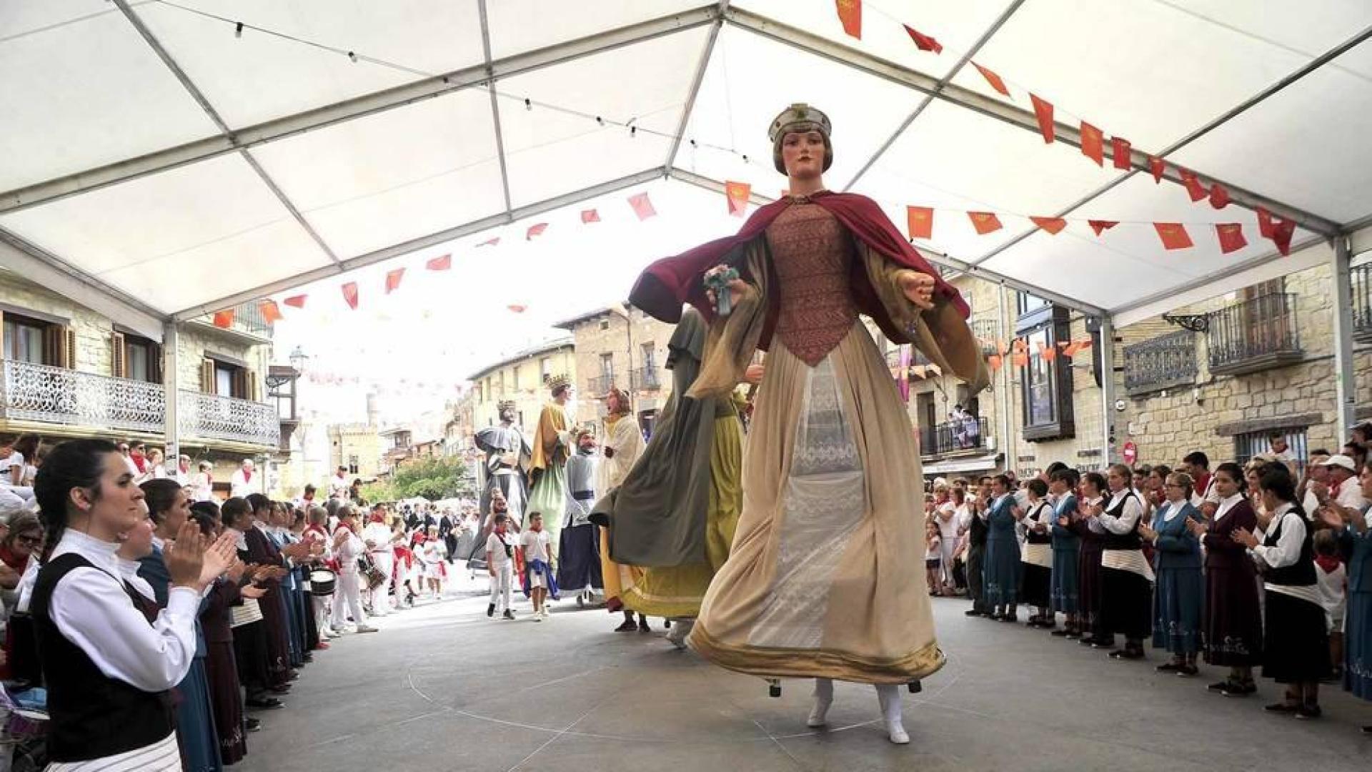 La localidad de Olite celebró el 14 de septiembre el Día de la Merindad