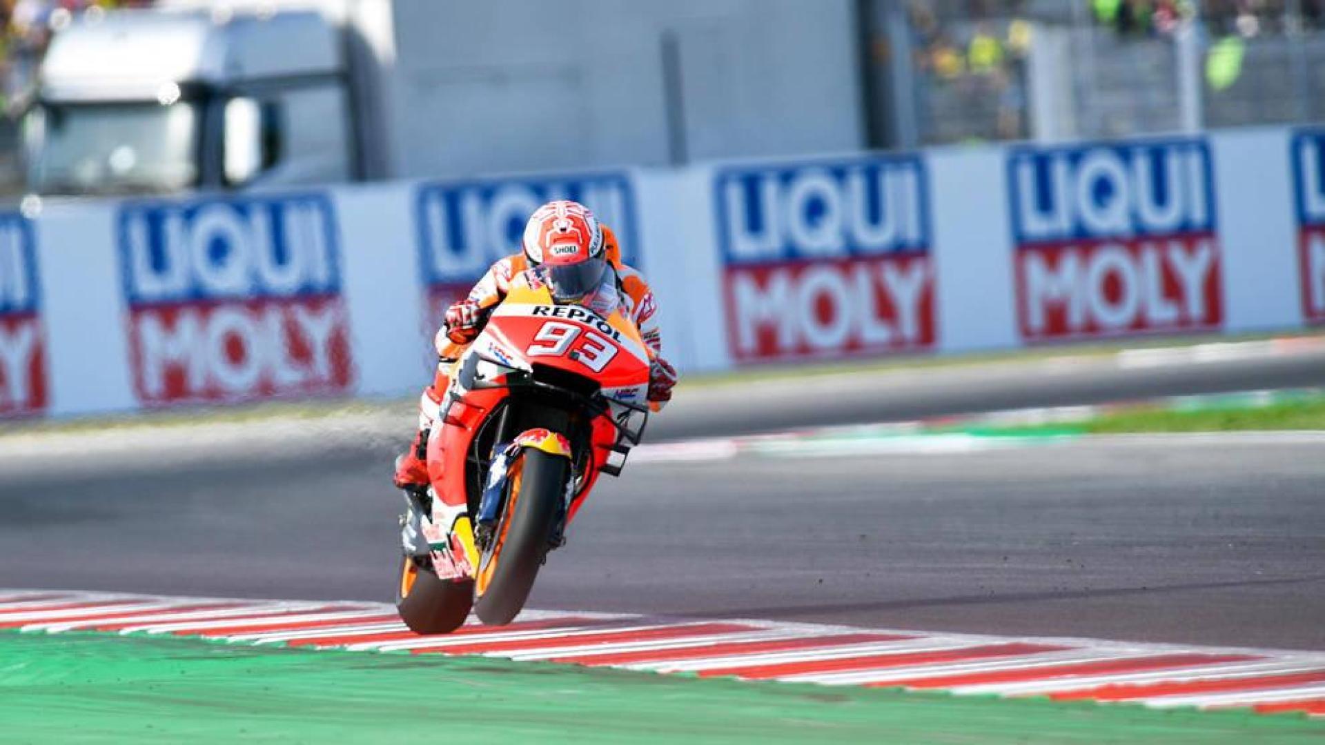 Márquez mete la quinta rumbo al título mundial tras ganar en San Marino