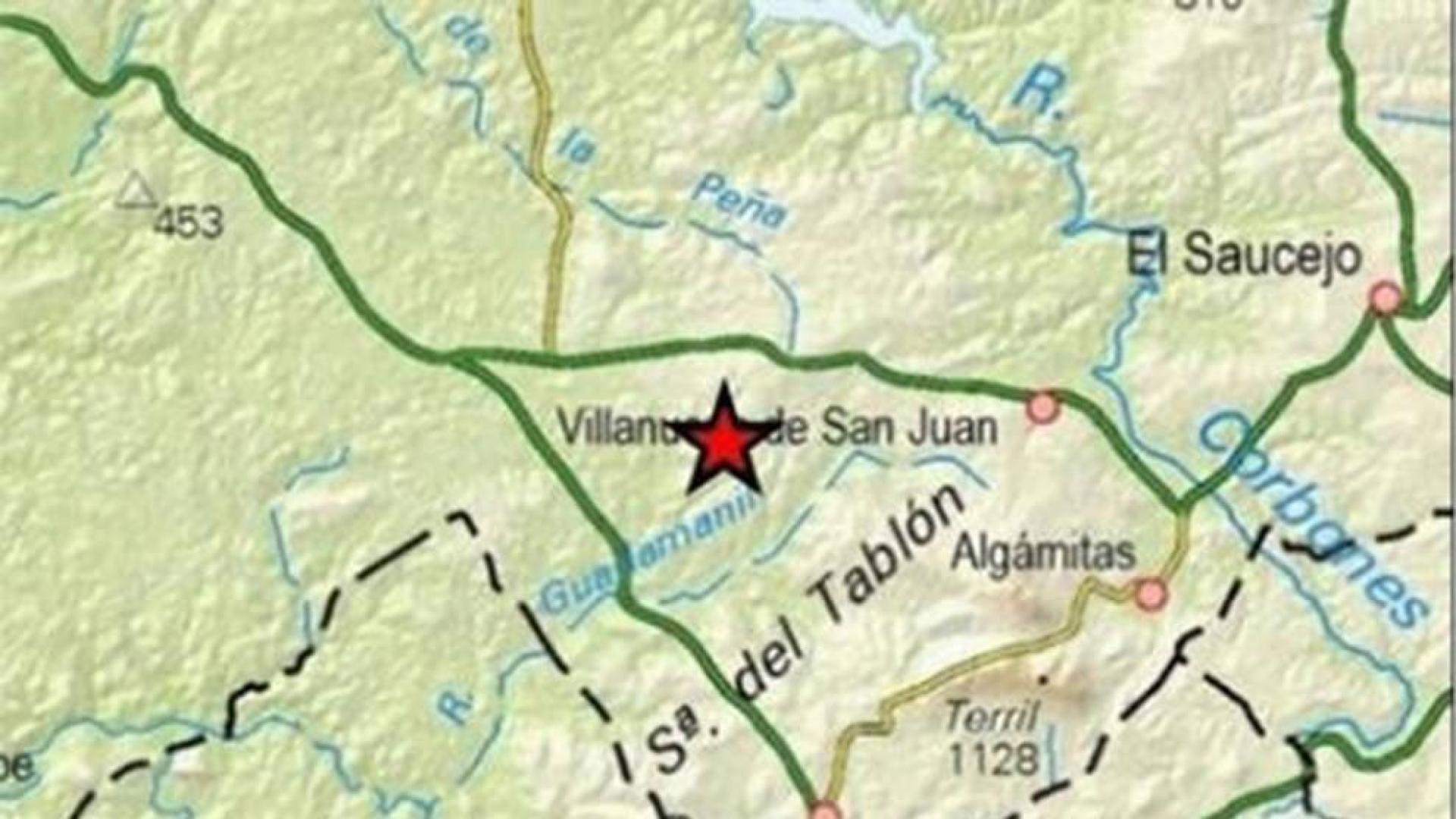 Un terremoto de 3,9 grados sacude Villanueva de San Juan (Sevilla) sin producir daños
