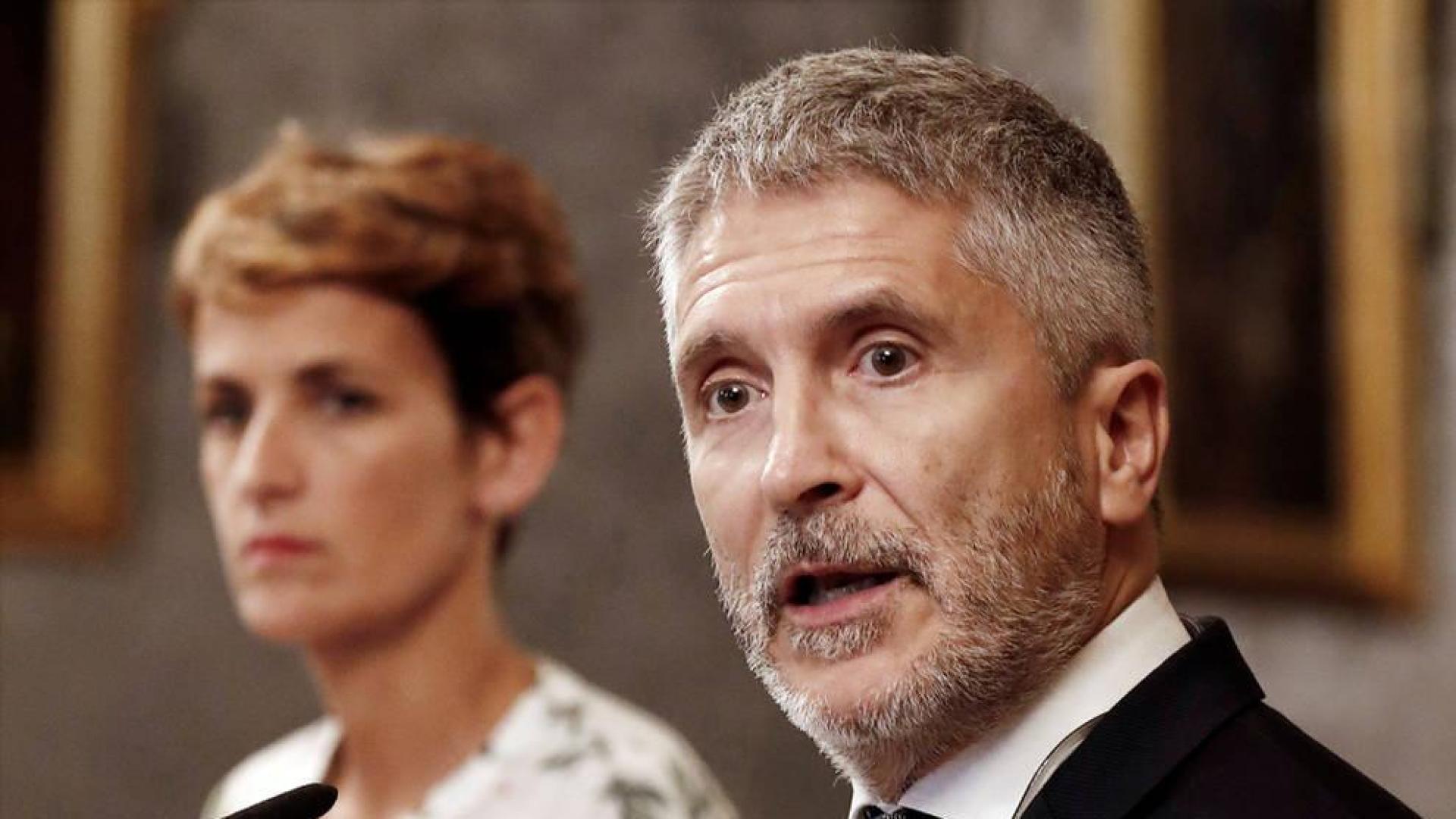 Marlaska pide información del tuit de un policia sobre Anaitasuna