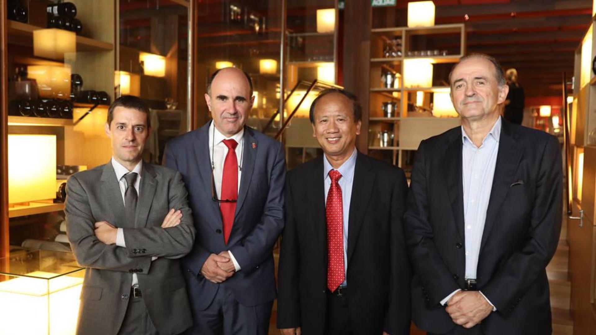 Ayerdi recibe a una delegación de Vietnam interesada en el sector cárnico navarro