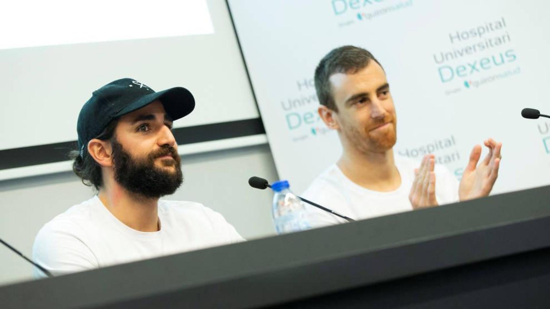 Ricky Rubio inaugura una sala para pacientes con cáncer en un hospital de Barcelona