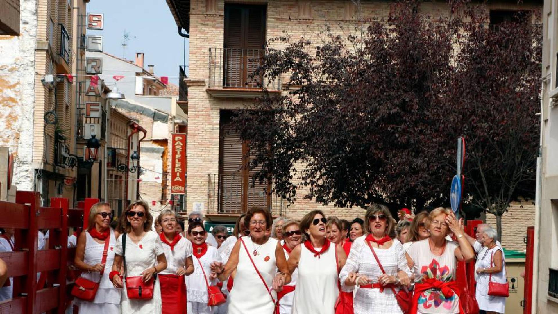 Las mujeres de Villafranca, unidas en su día